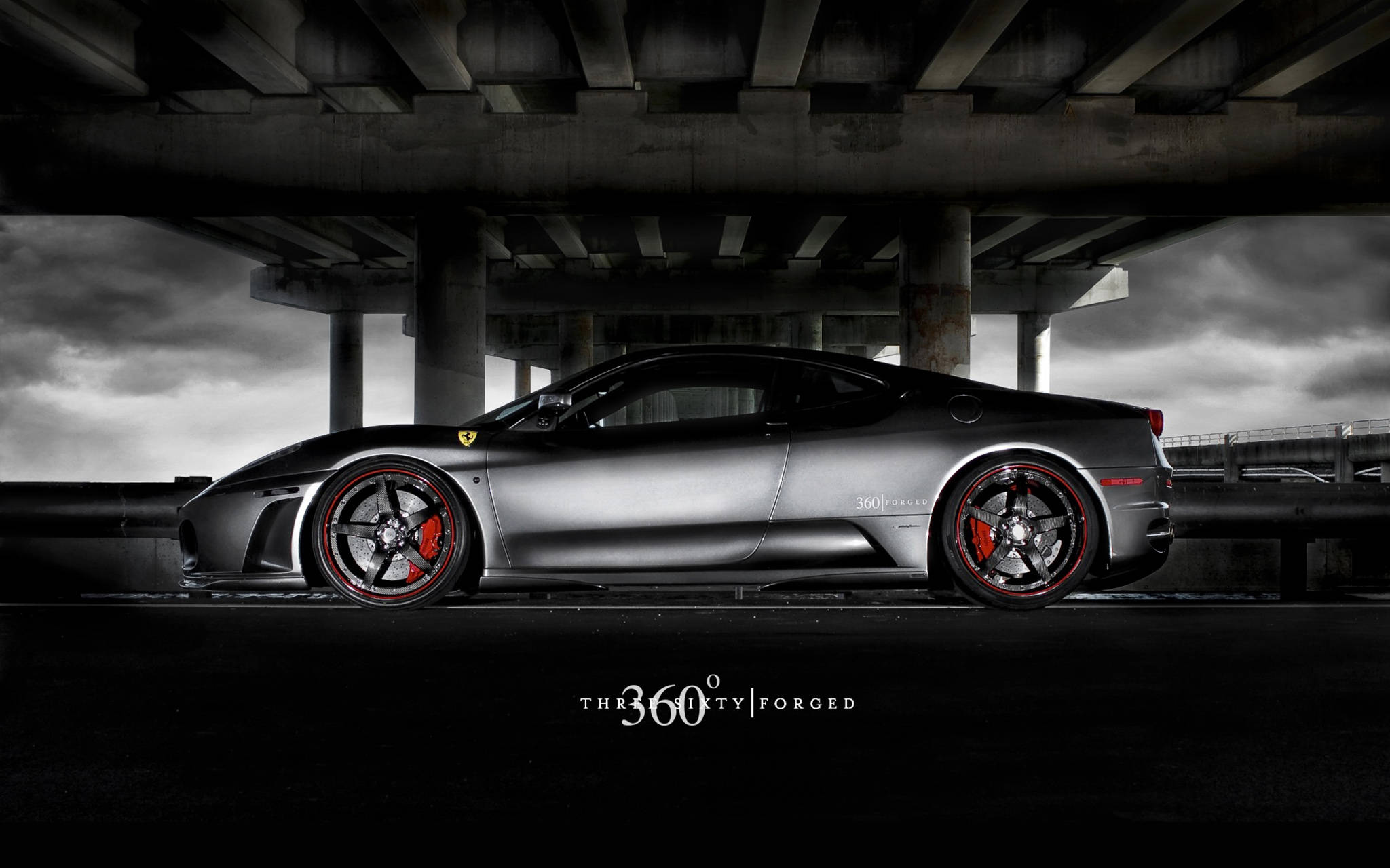 Крутой автомобіль Ferrari Forged Шпалери