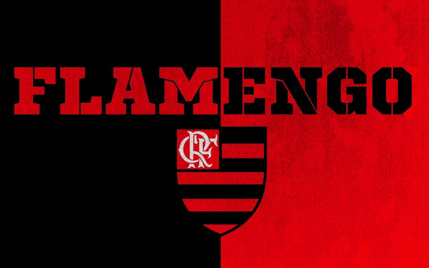 Flamengo FC Двоколірний Шпалери
