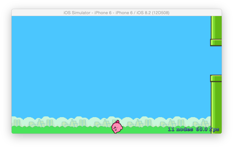 Скріншот геймплею Flappy Bird Шпалери
