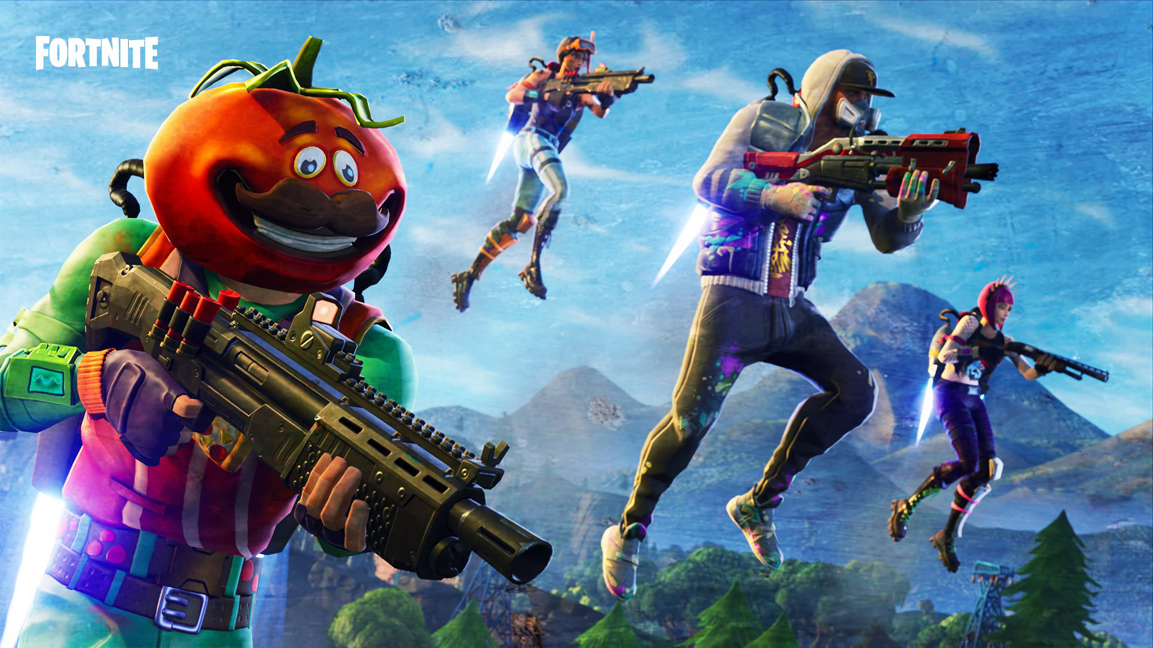 Грайте у Fortnite та відчуйте захват! Шпалери
