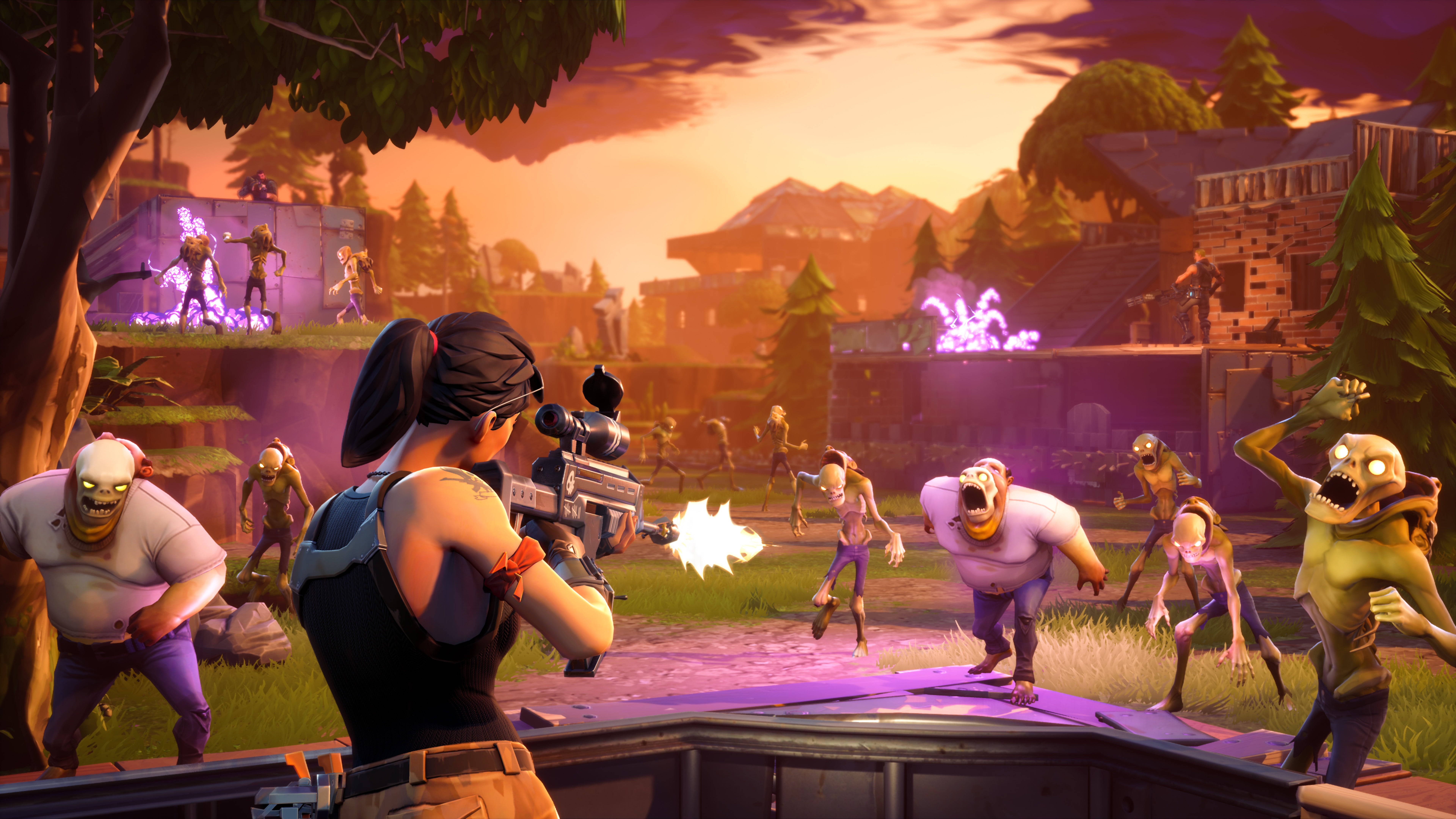 Fortnite Орда 8K Ігровий Шпалери