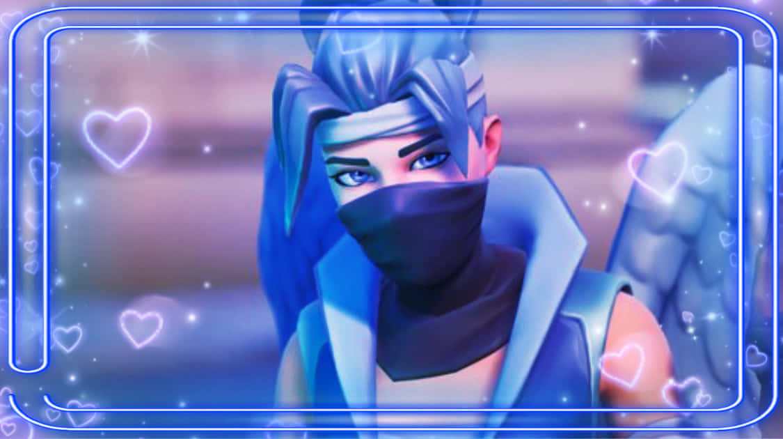 Fortnite Kuno Блакитні Серця Шпалери