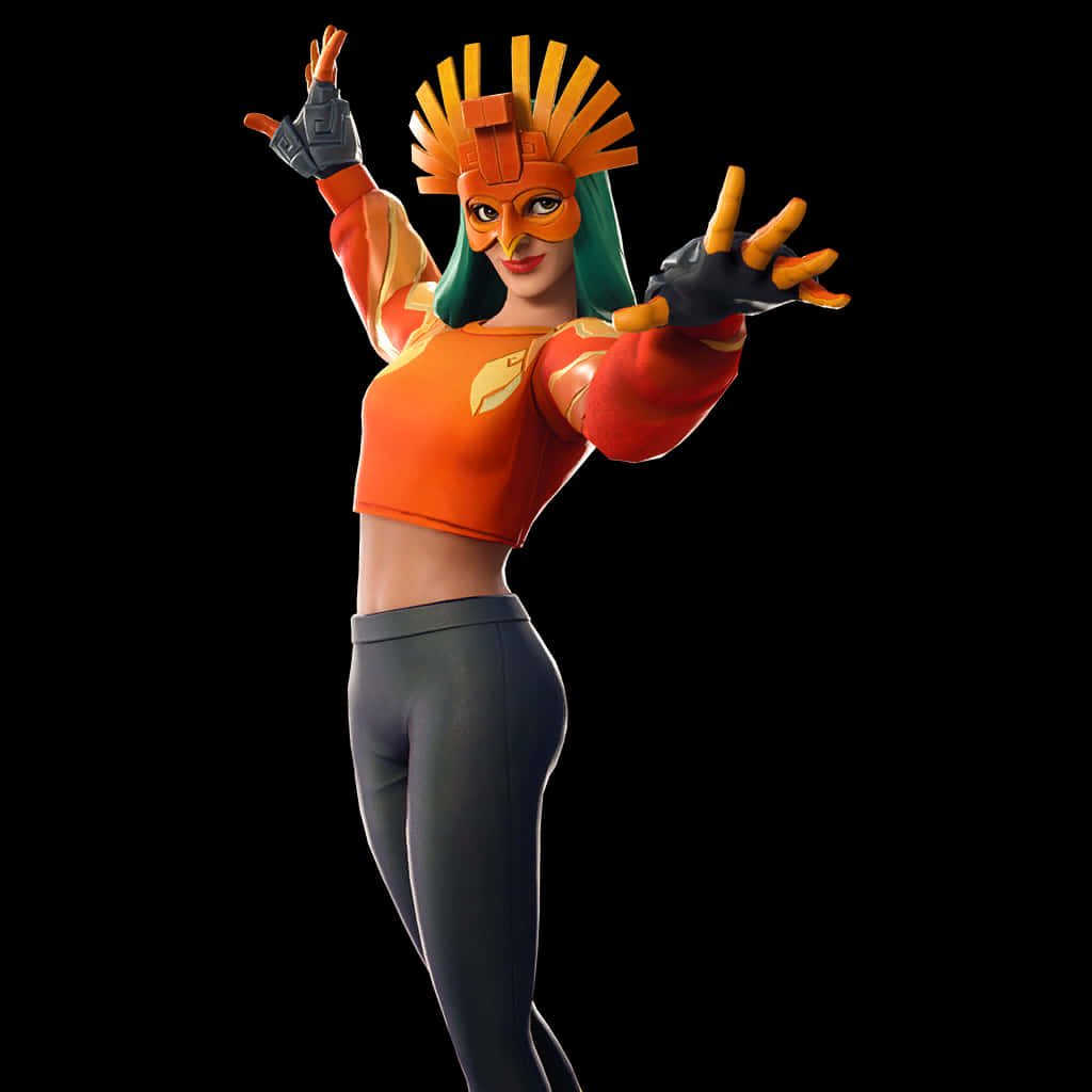 Постанова скіна Санберд у Fortnite Шпалери
