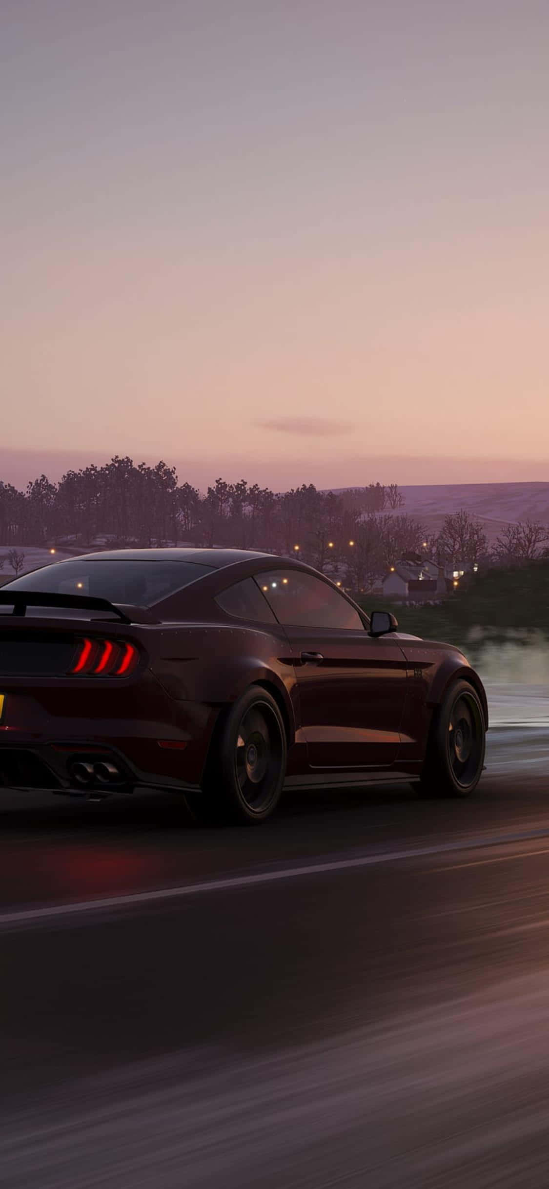 Войдите в быстрый мир Forza Horizon 4 с iPhone Xs Шпалери