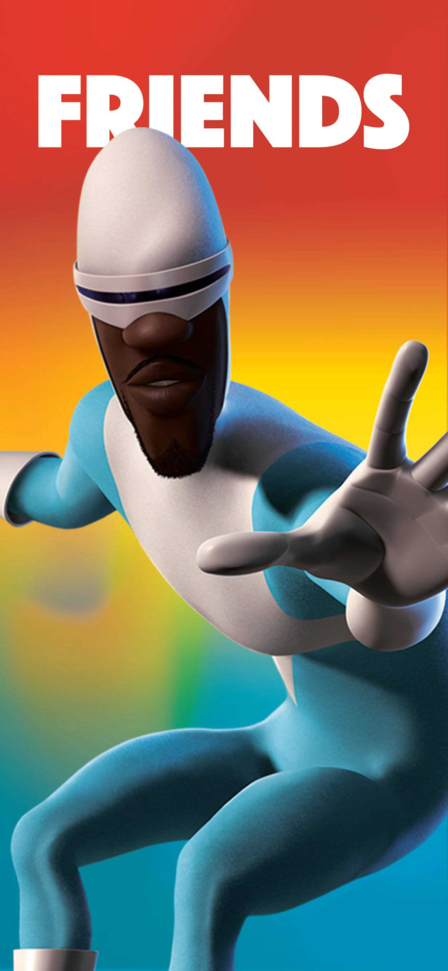 Frozone Цветная Графика Шпалери