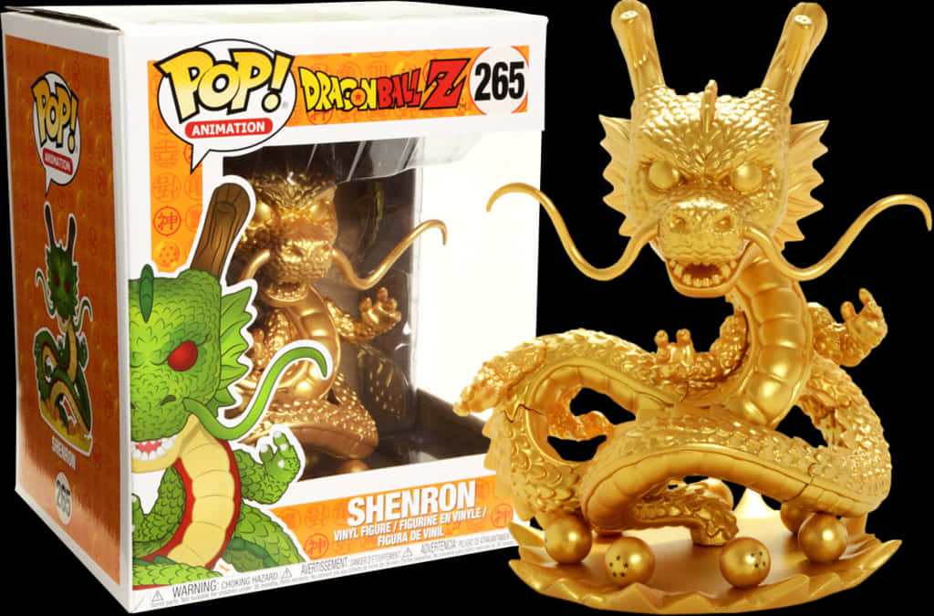 Золотий Шенрон Funko Pop Dragon Ball Z Шпалери
