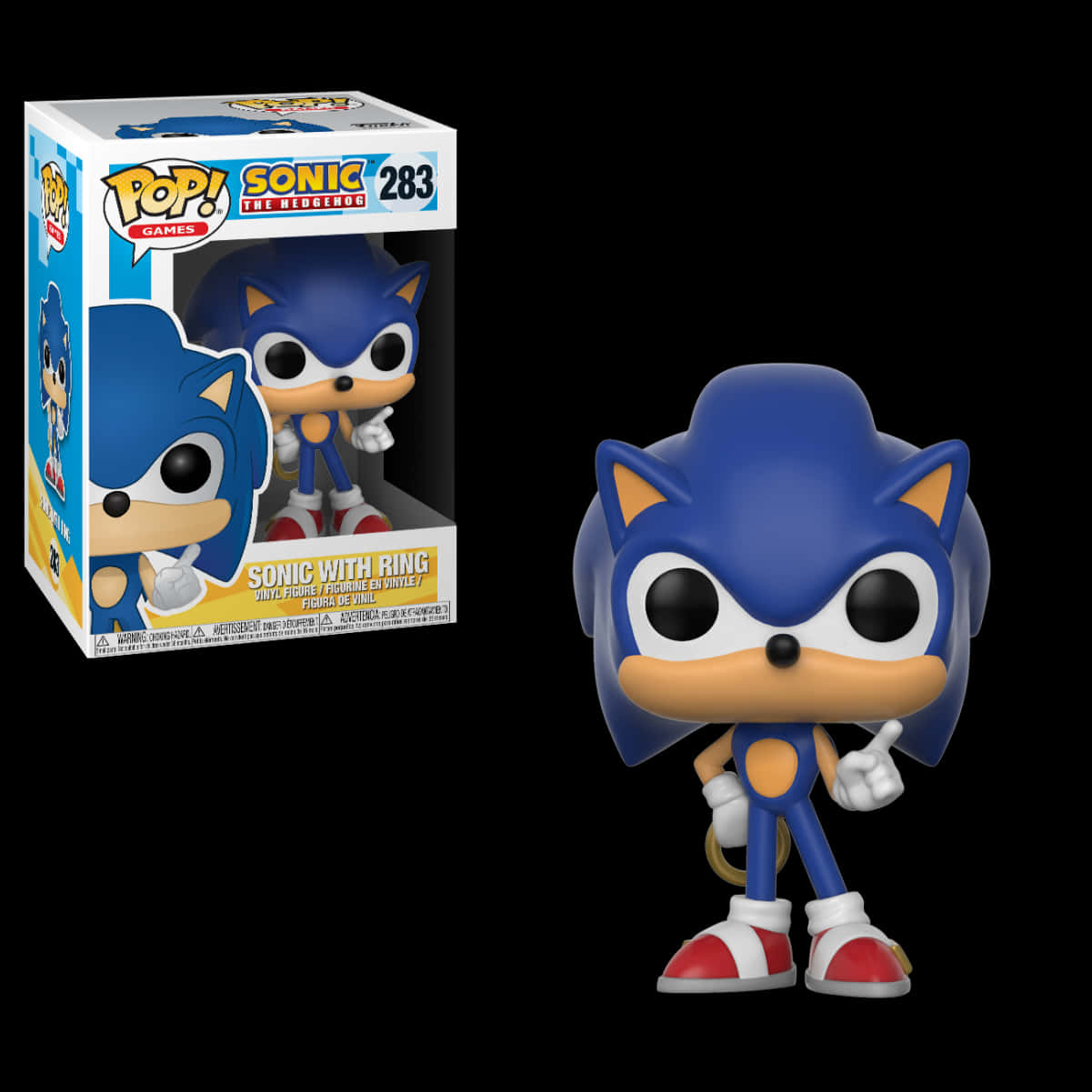 Фігурка Funko Pop Sonic з кільцем Шпалери