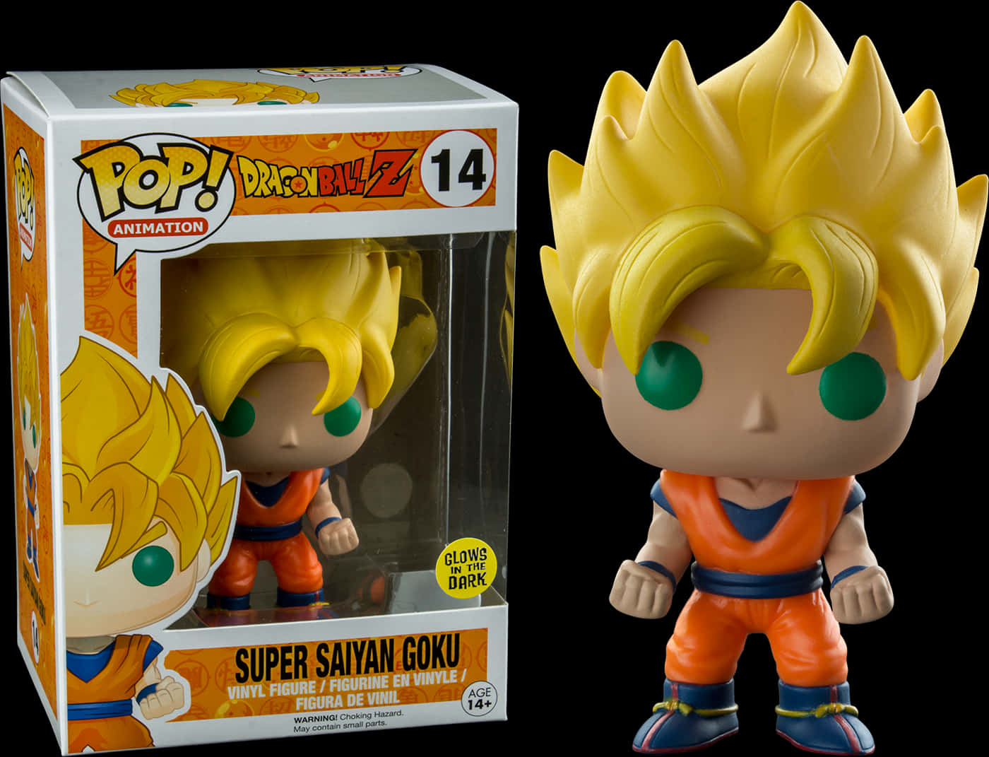 Супер Сайян Гоку Funko Pop Шпалери