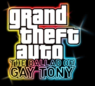 G T A The Ballad of Gay Tony Логотип Шпалери