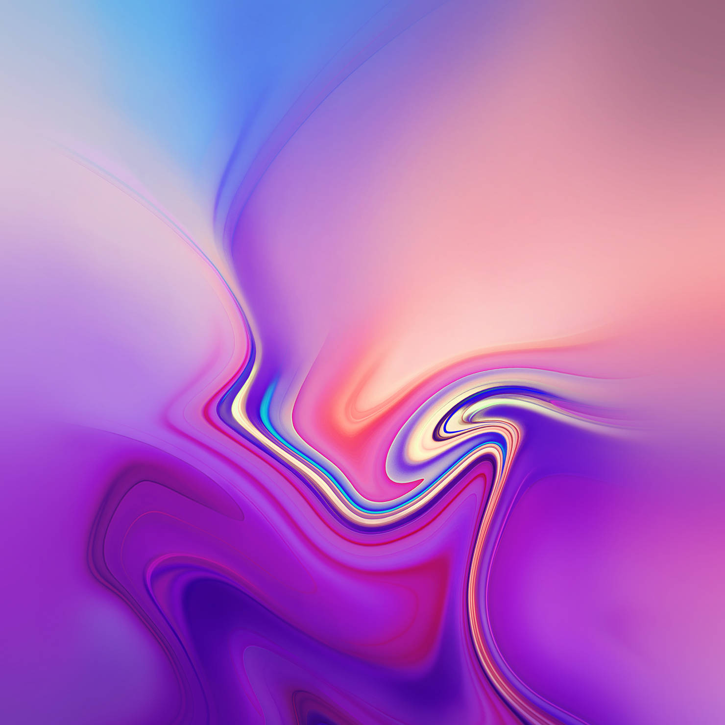Galaxy S10 Кольористична абстракція Шпалери