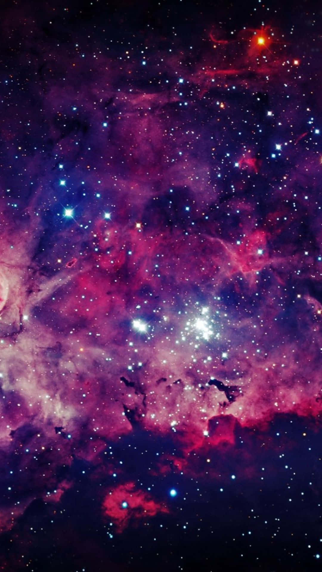 Galaxy S5 Зірки Хмари Фіолетовий Шпалери