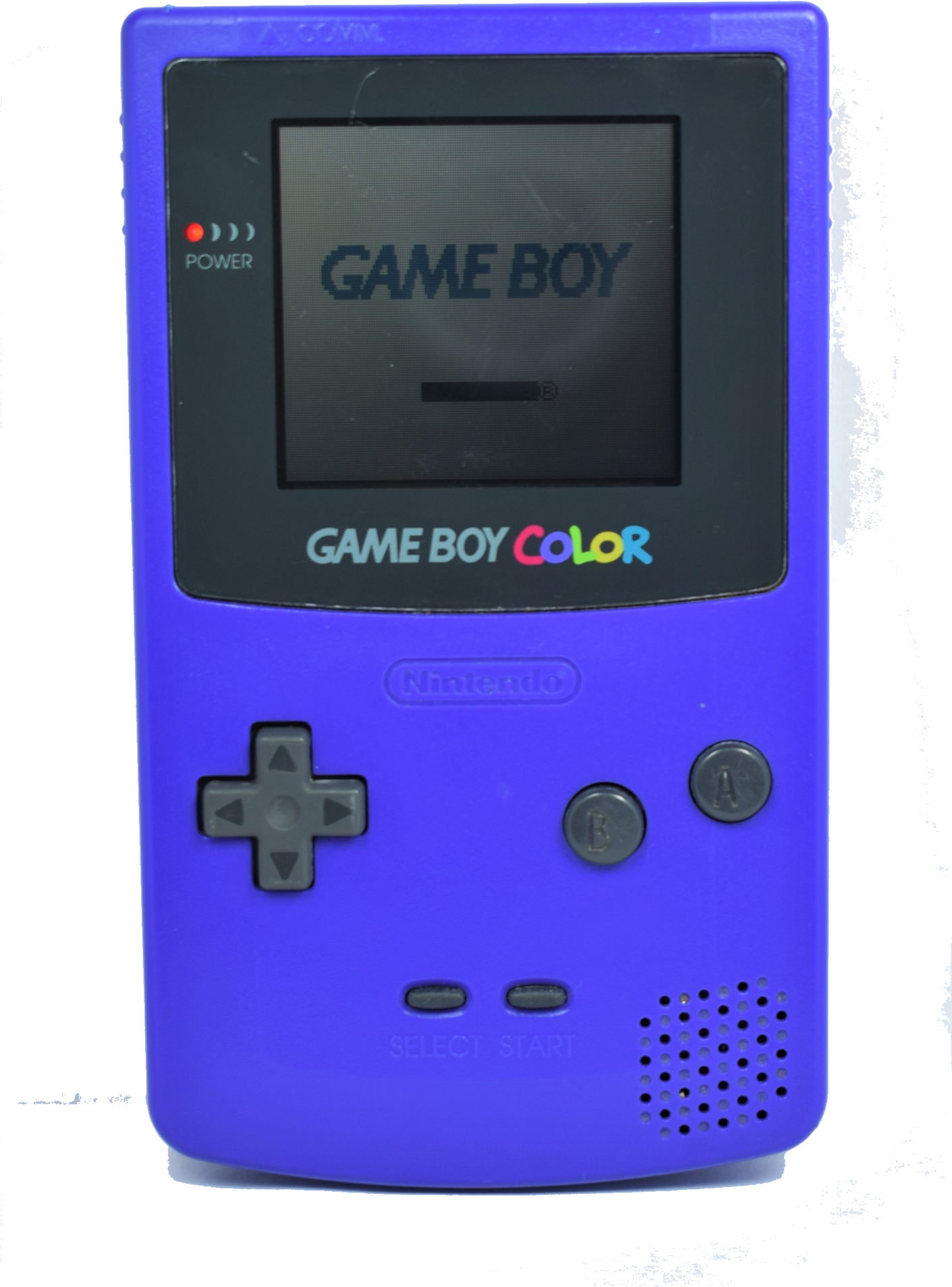 Фіолетова портативна гральна консоль Game Boy Color Шпалери