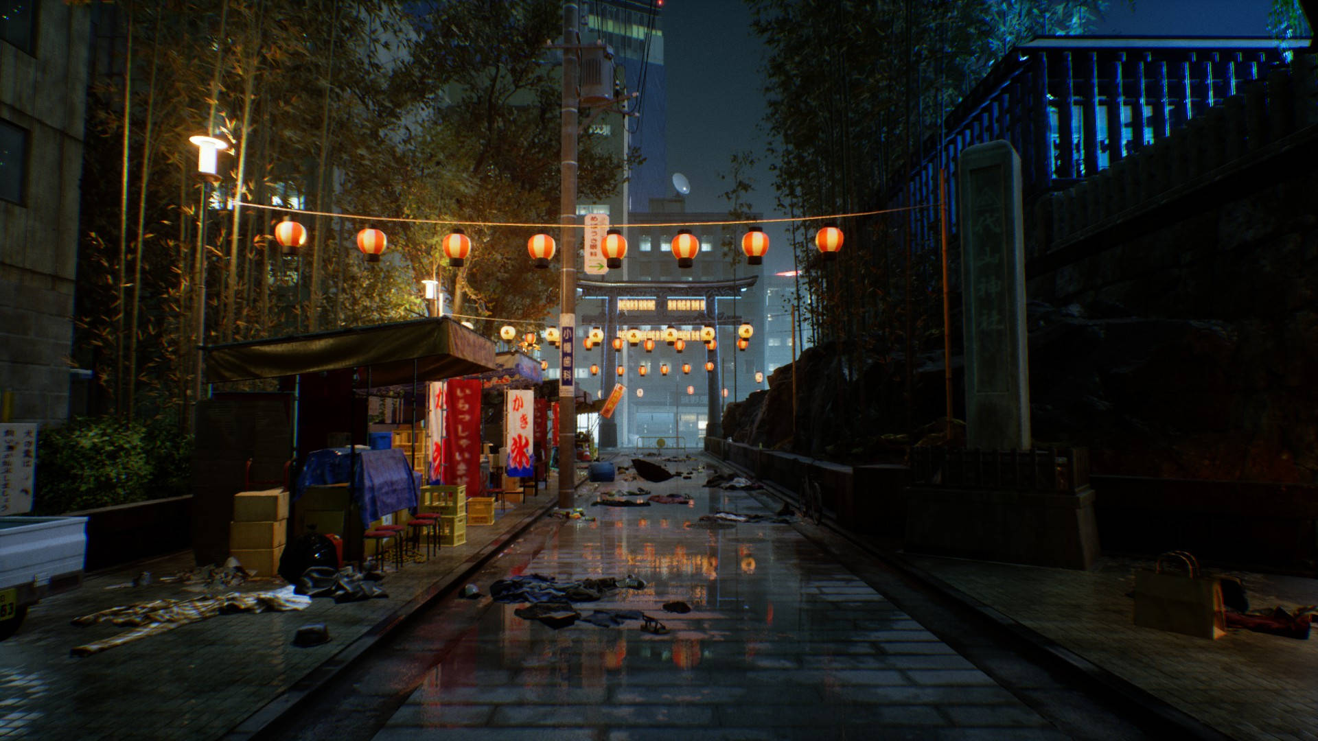 Ghostwire Tokyo Оден Шпалери