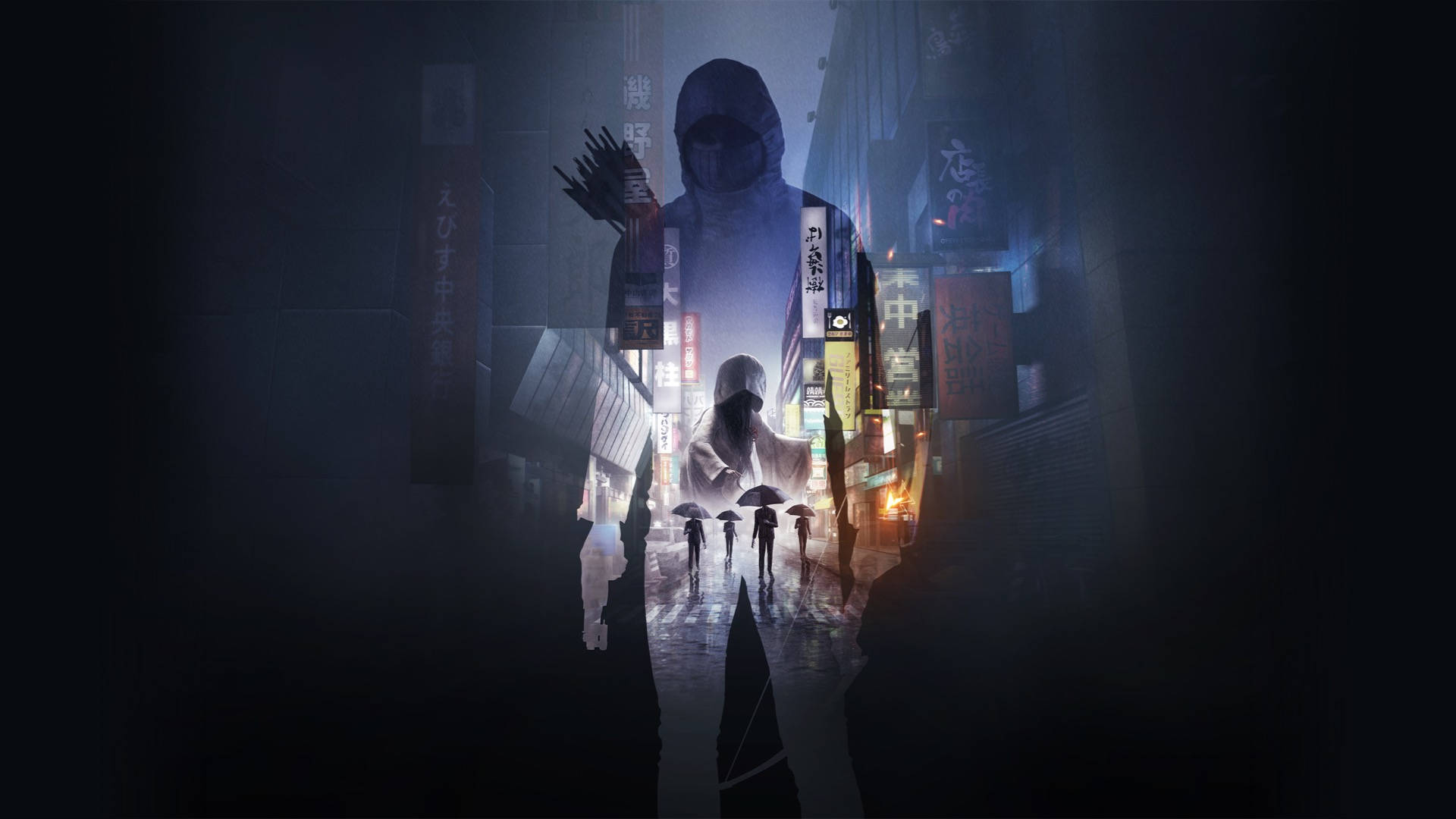 Офіційний арт Ghostwire Tokyo Шпалери