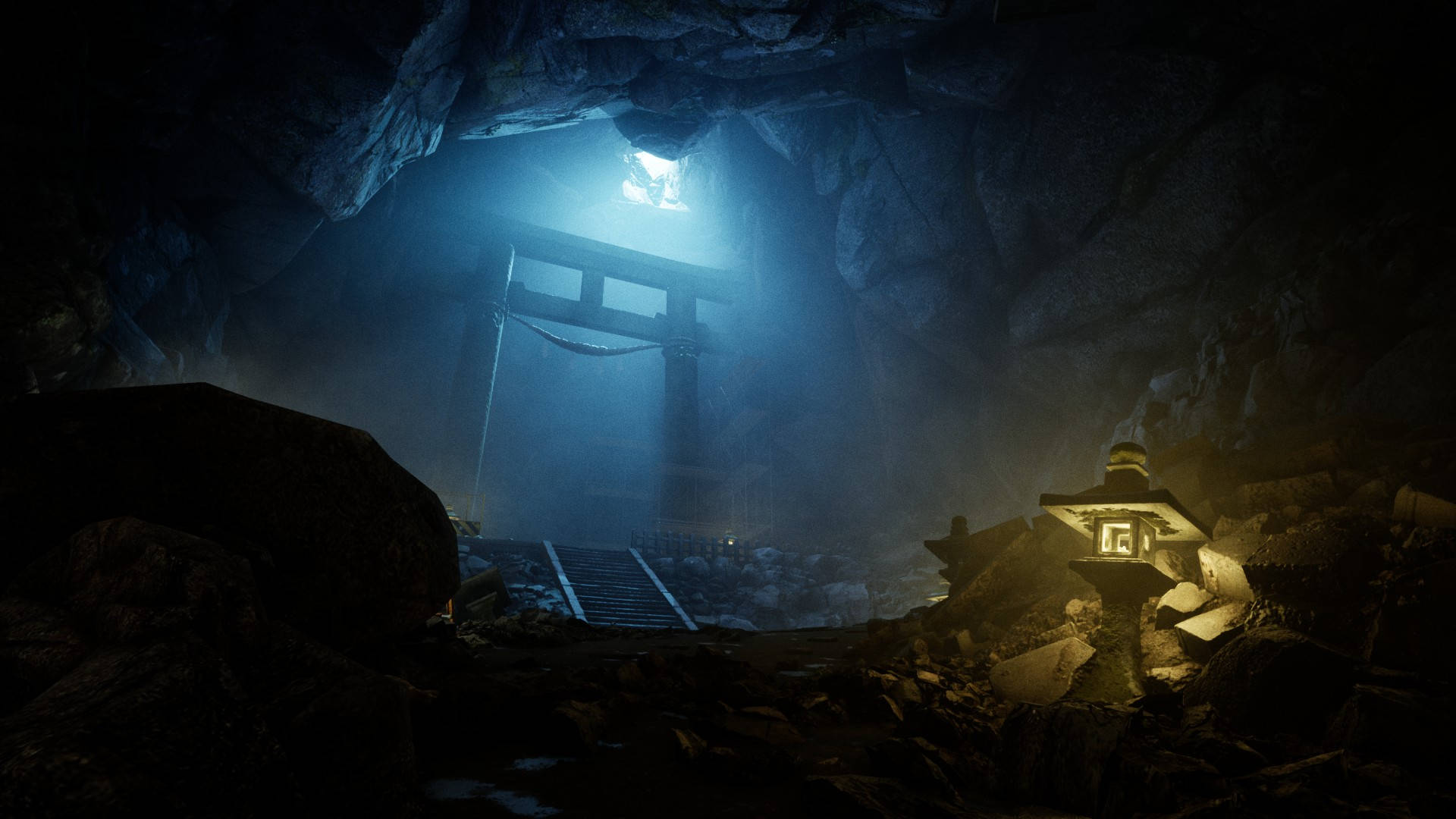 Ghostwire Tokyo Підземні Торії Шпалери