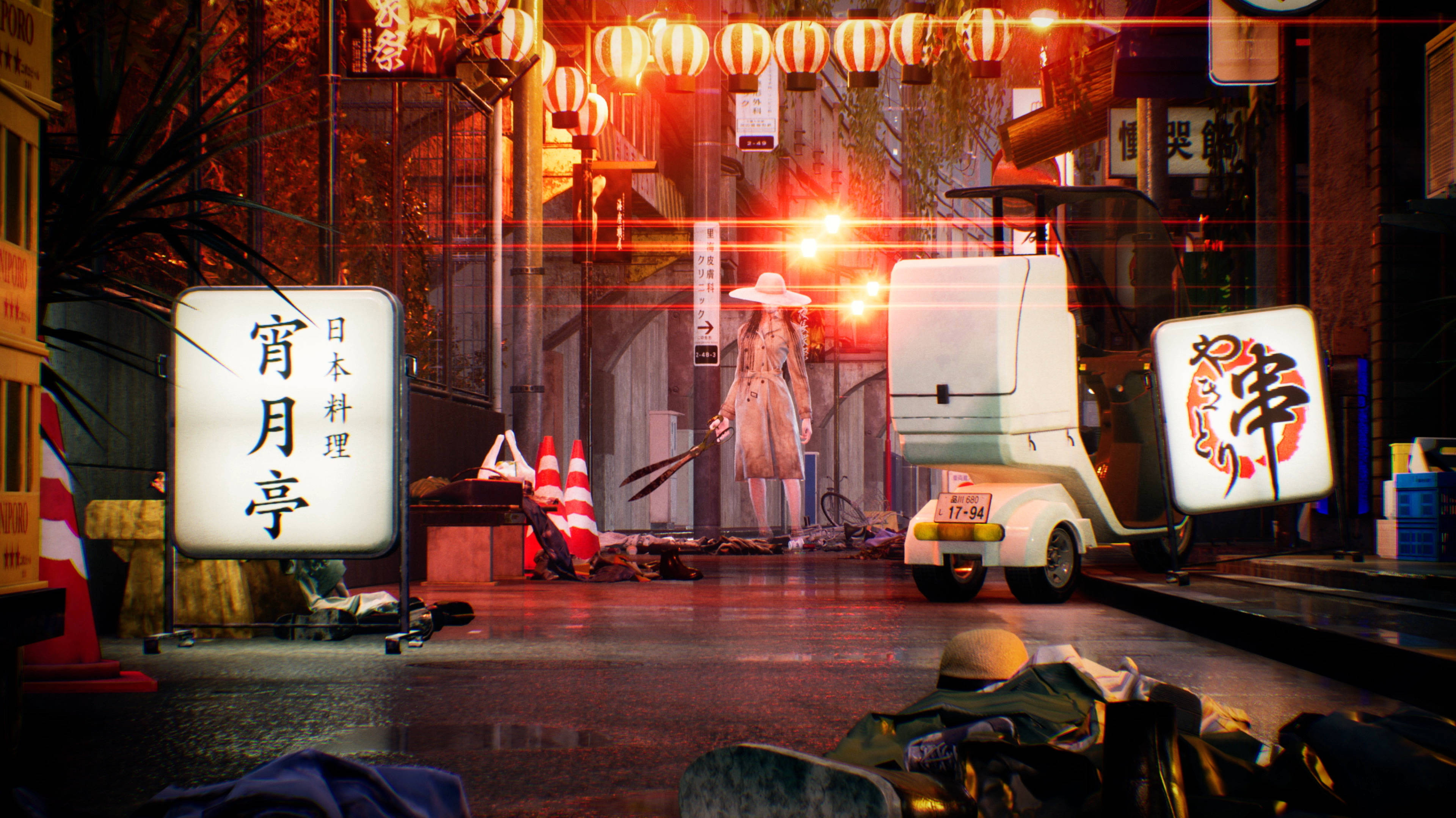 Ghostwire Tokyo Кучісаке на вулицях Шпалери