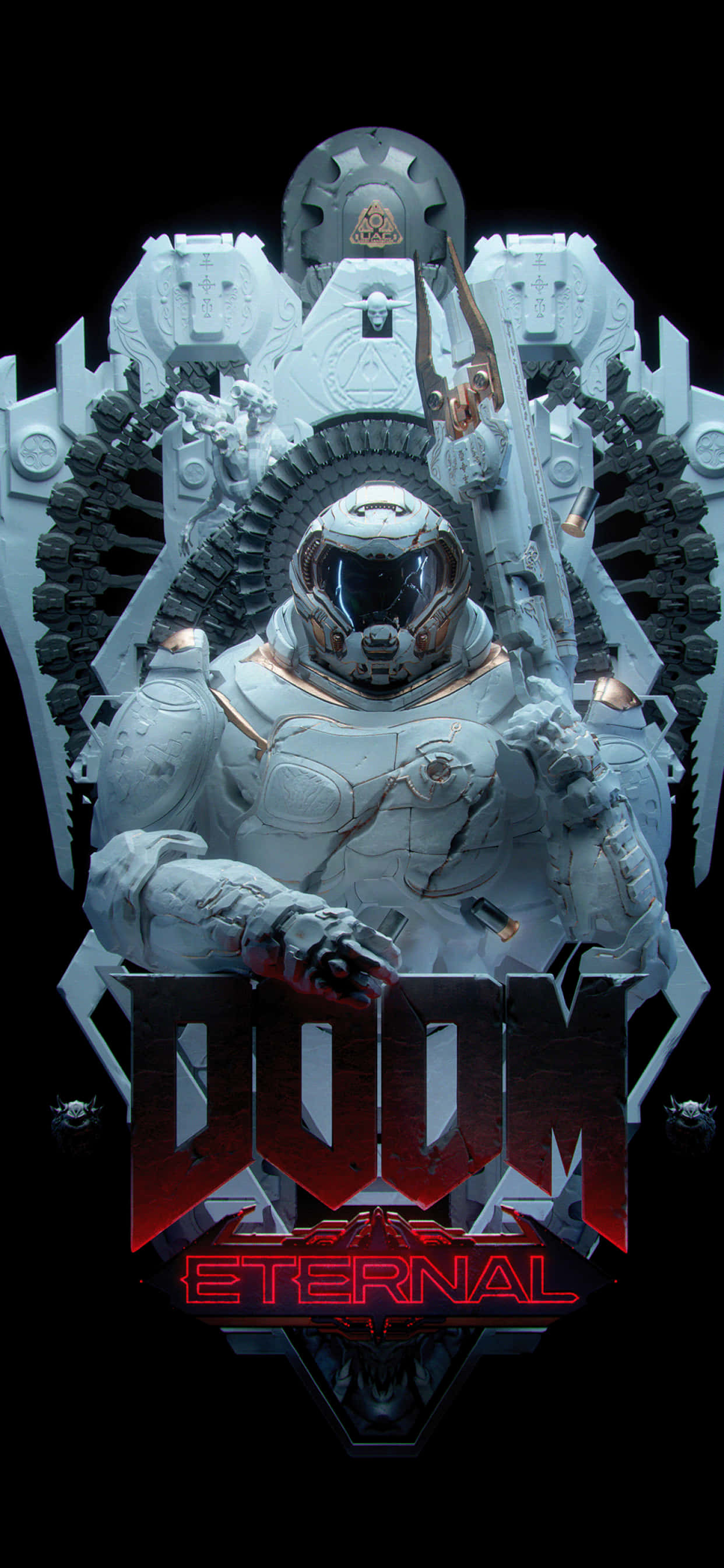 Запуск с Google Pixel 3XL Doom Шпалери
