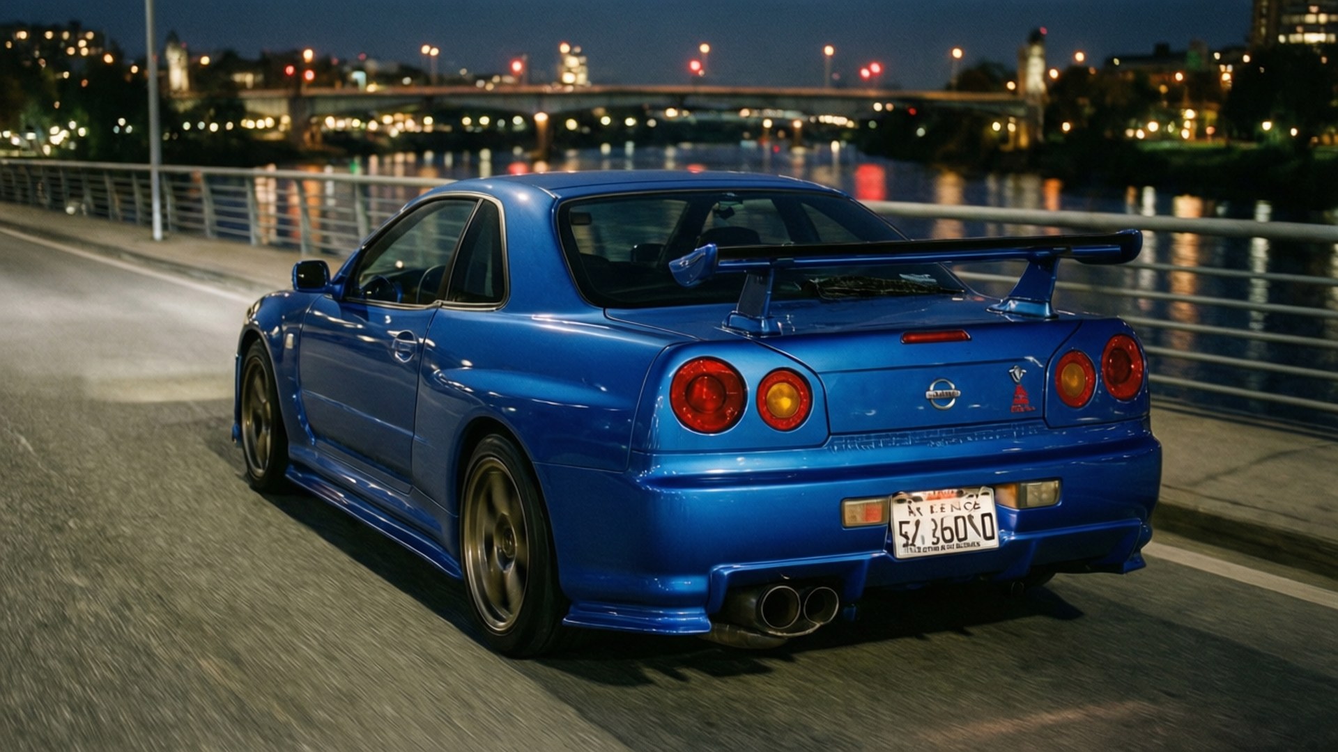 Опівнічний GT-R Шпалери