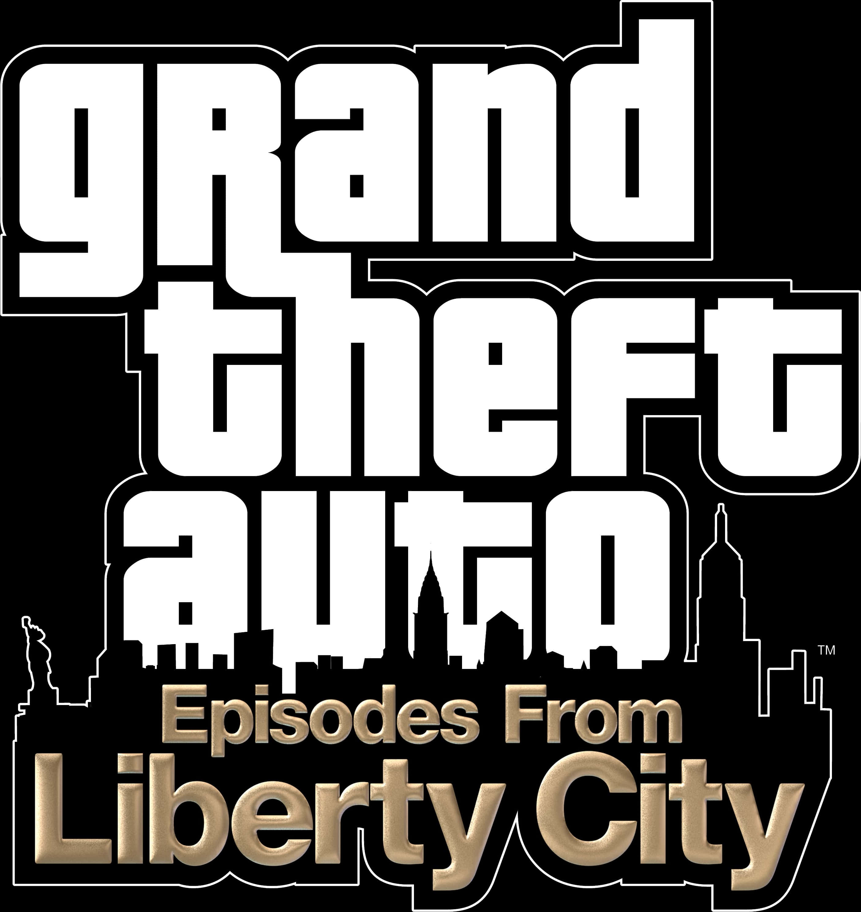 Логотип GTA Episodes From Liberty City Шпалери