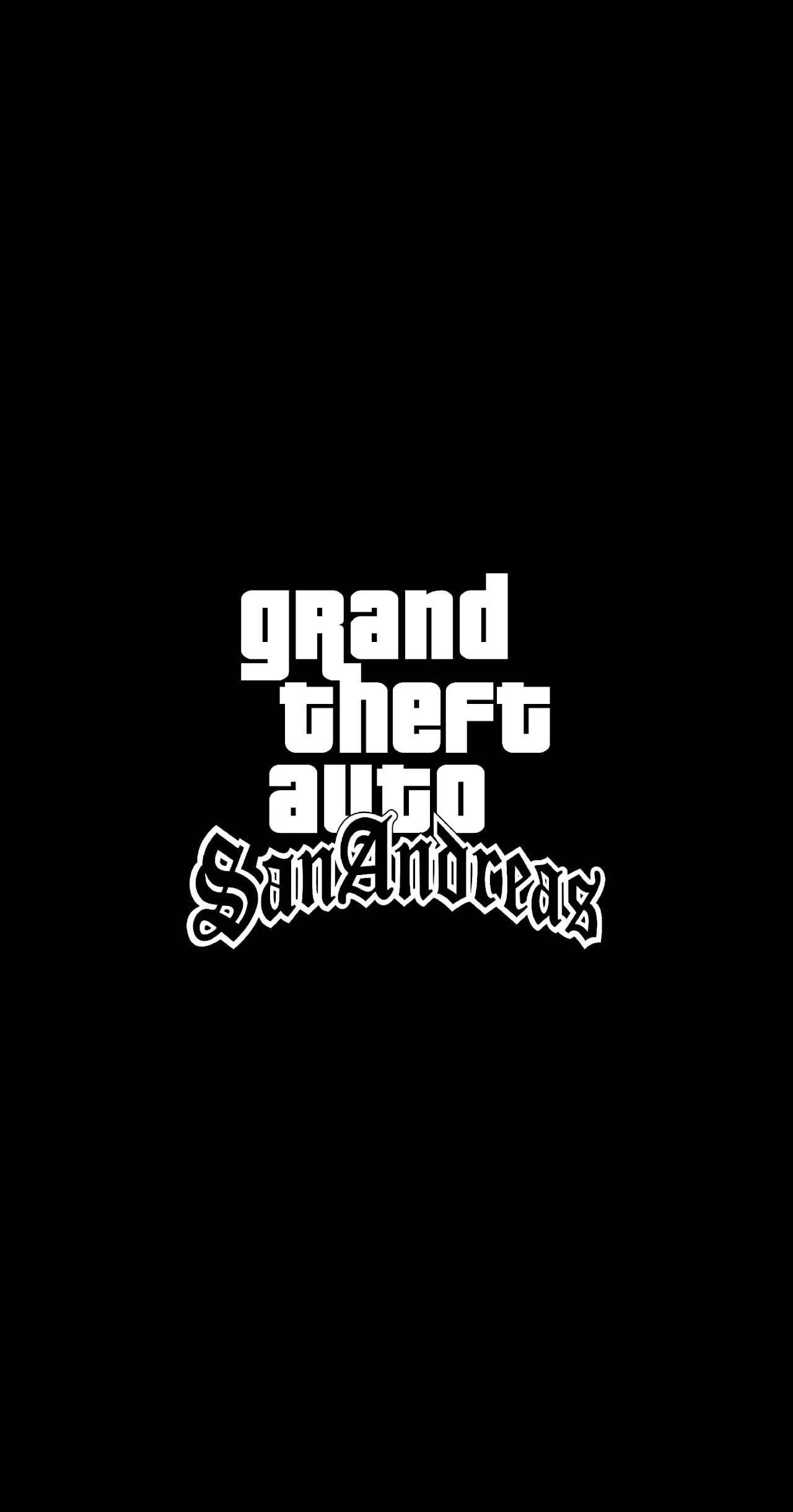 Логотип GTA San Andreas для iPhone Шпалери