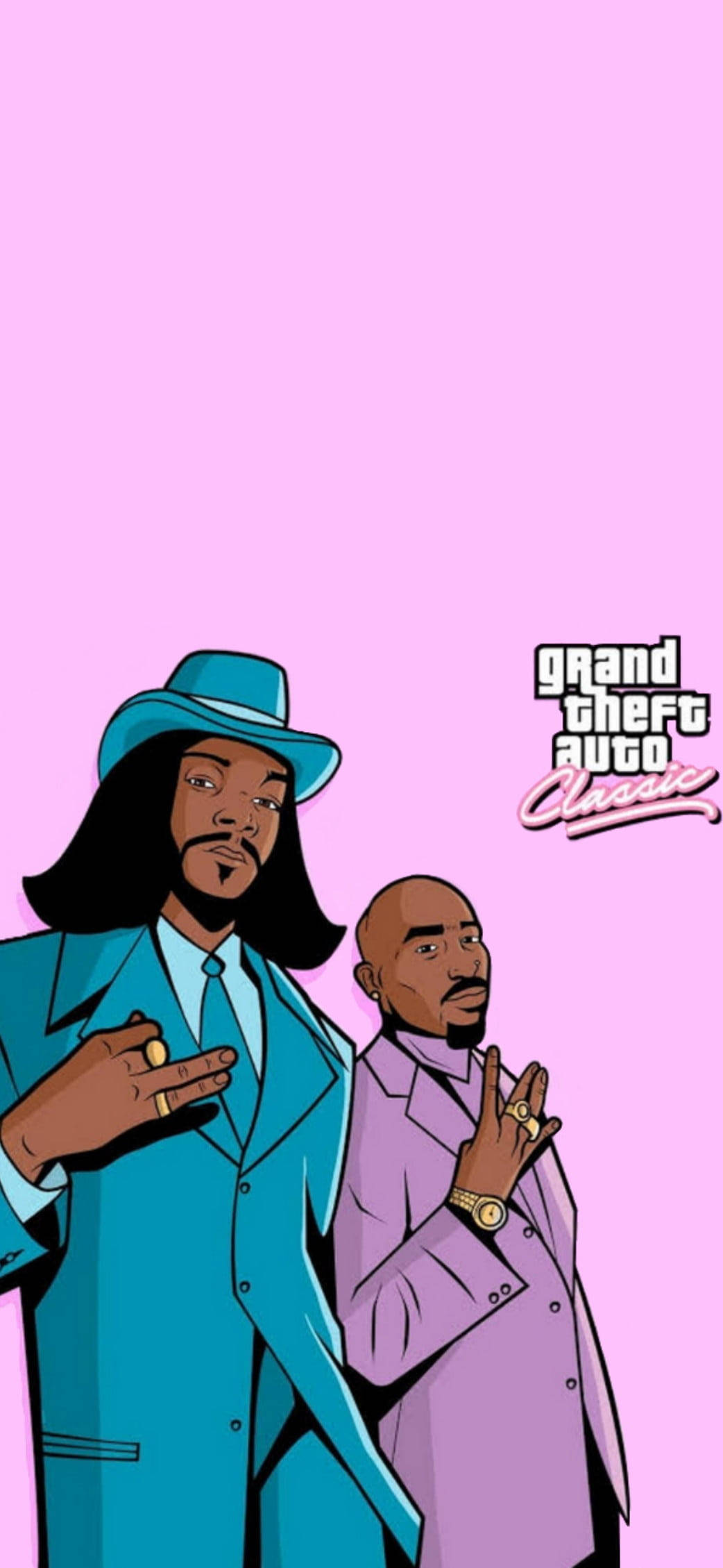 GTA Snoop Dogg И Tupac Шпалери