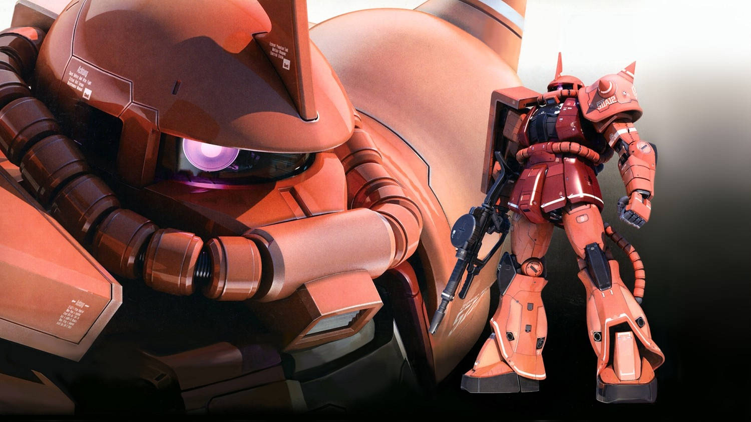 Мобільний костюм Gundam середній та повний кадр Шпалери