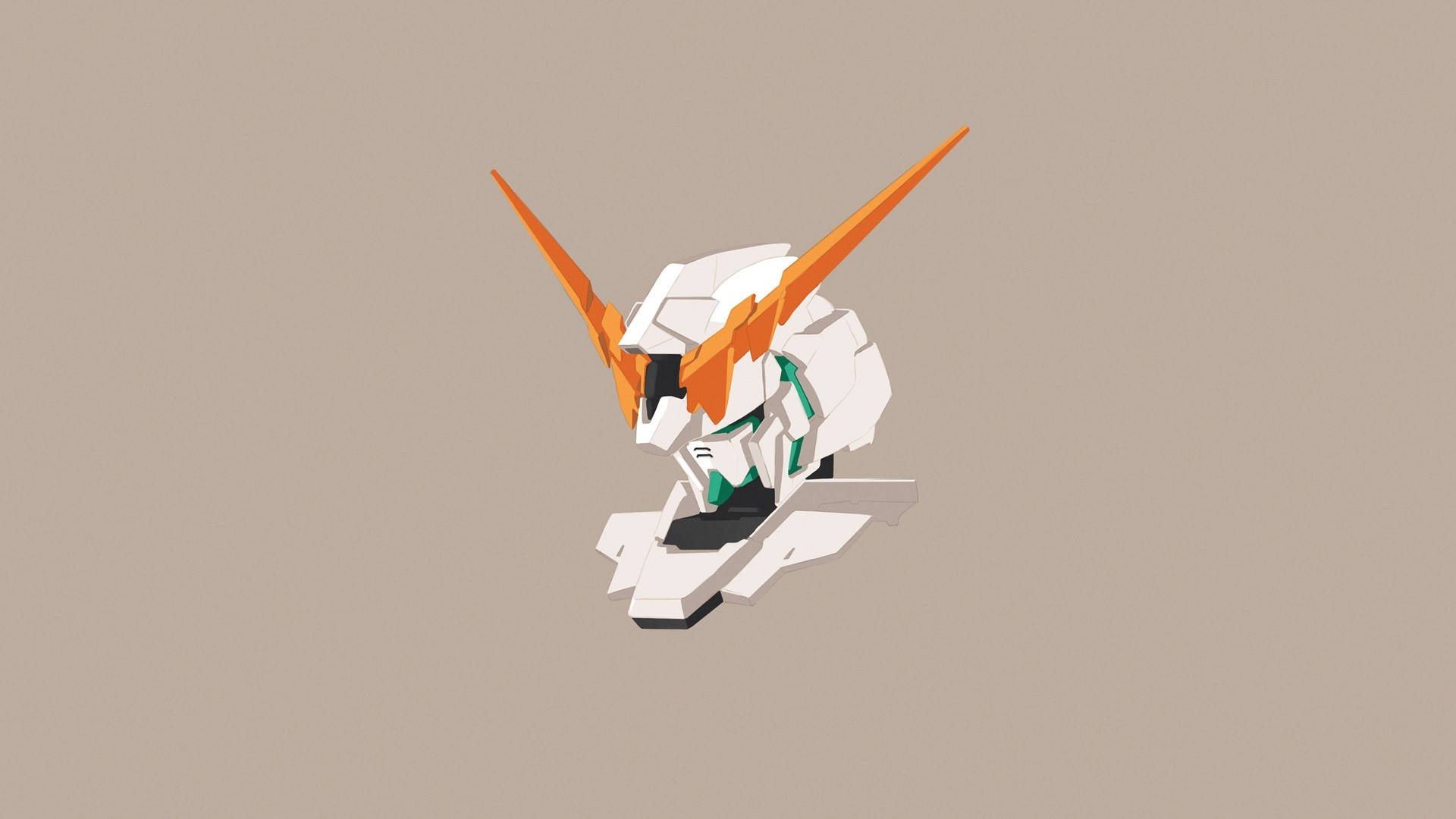 Голова мобільного костюма Gundam Шпалери