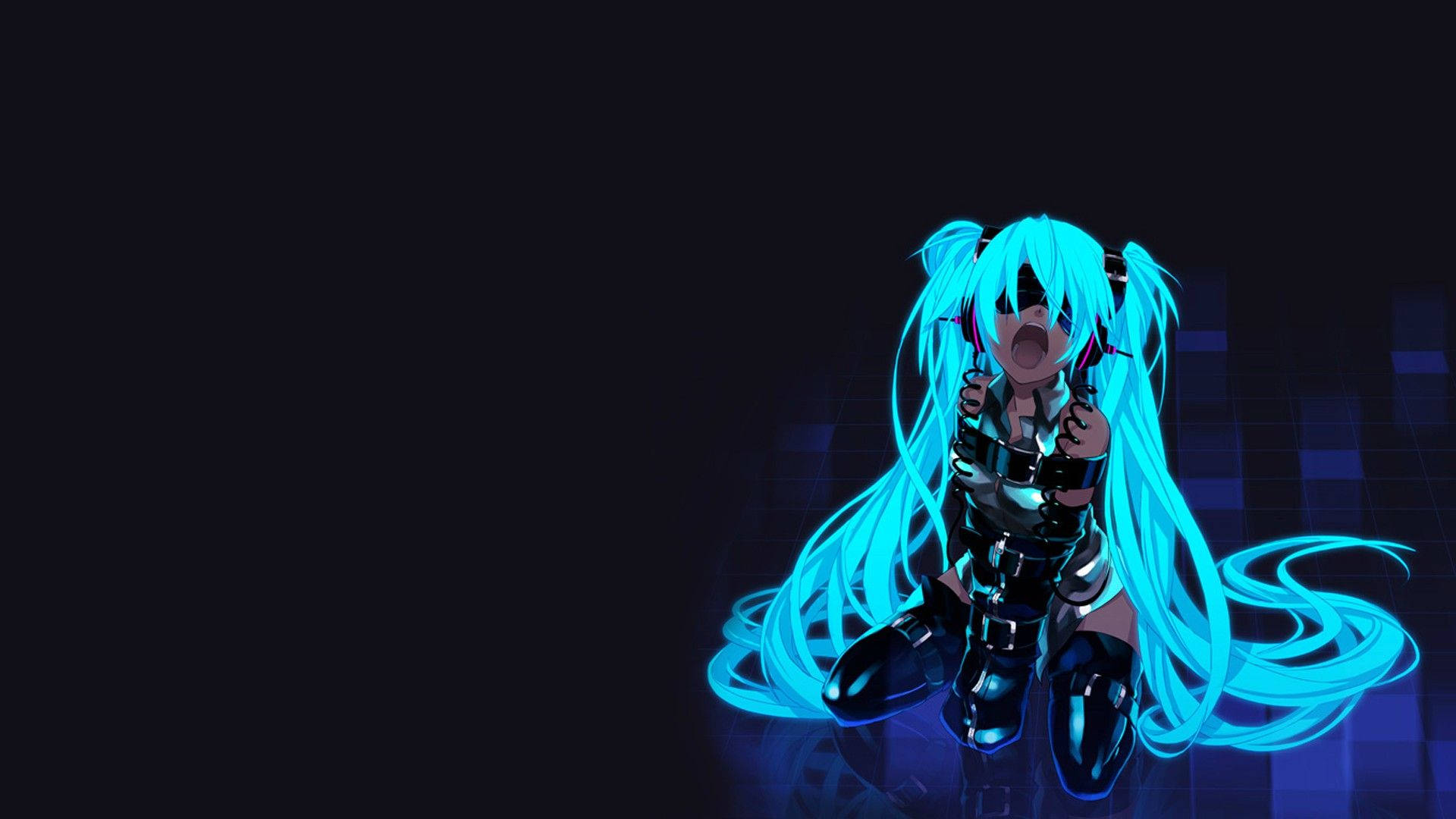 Крутой телефон Hatsune Miku Шпалери