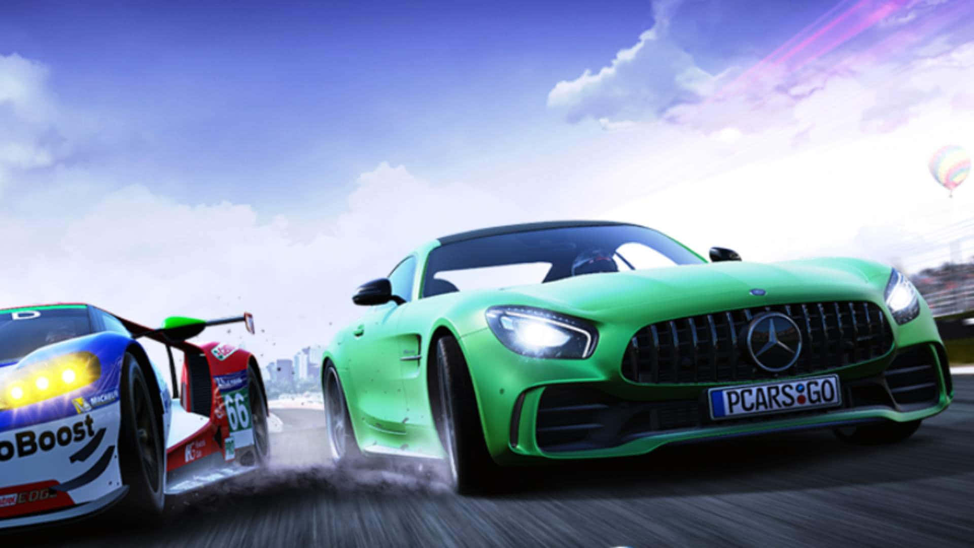 HD фон мобільної гри Project Cars Go Шпалери