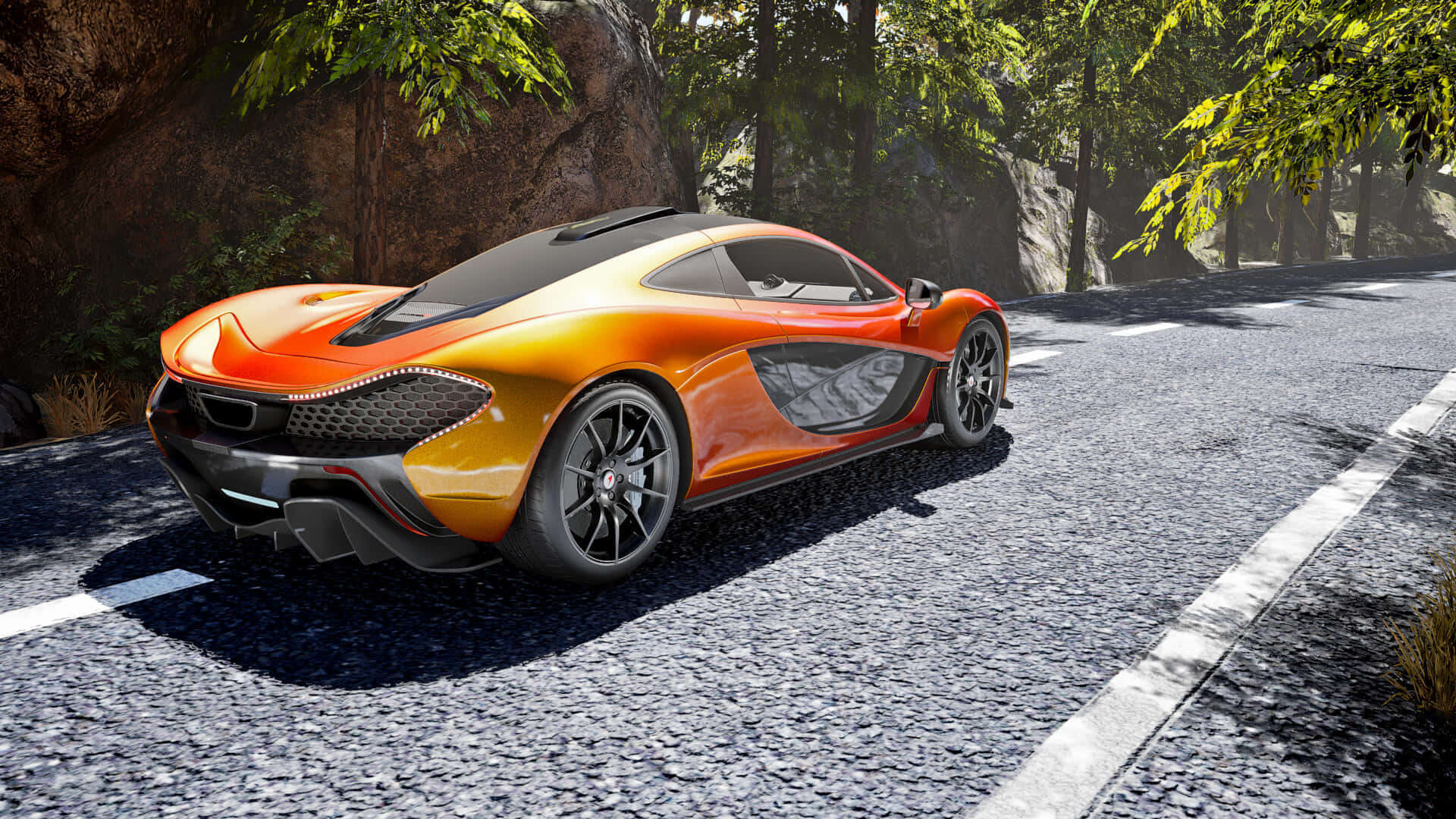HD Project Cars McLaren P1 Фон Шпалери