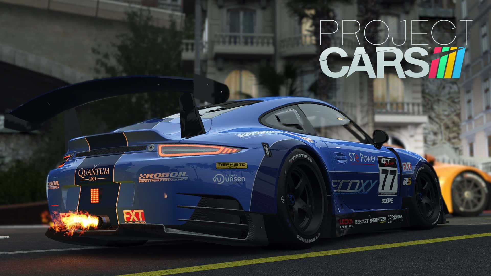 HD фон арту відеогри Project Cars Шпалери