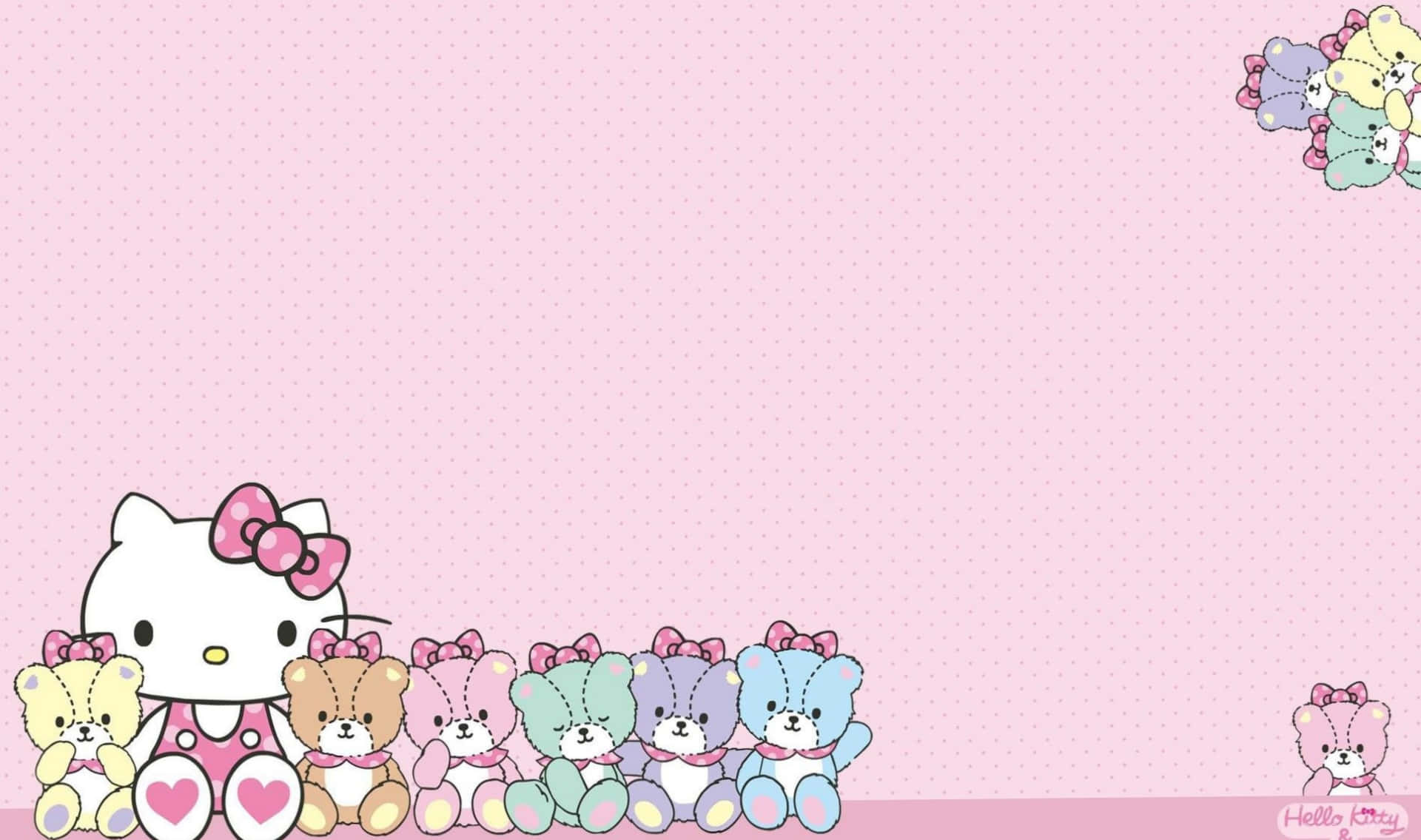 Чарівний фон для ноутбука з Hello Kitty Шпалери