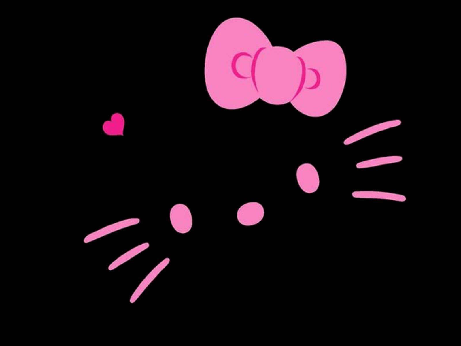 Чарівний ноутбук у стилі Hello Kitty Шпалери