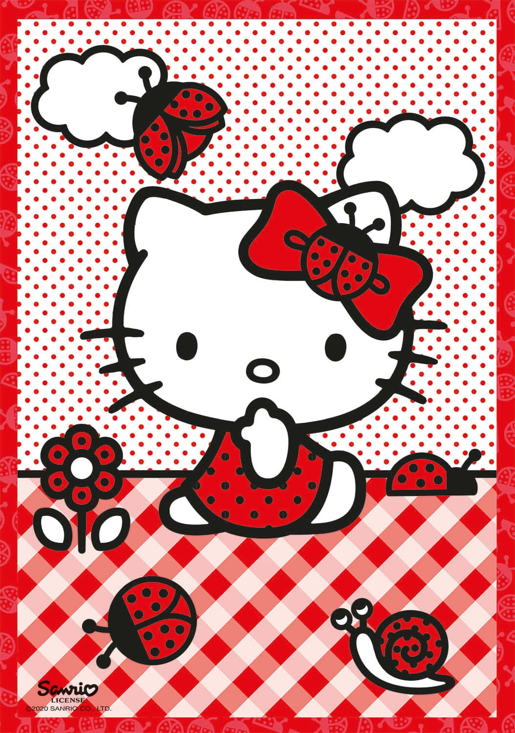 Мила і чарівна Hello Kitty Шпалери