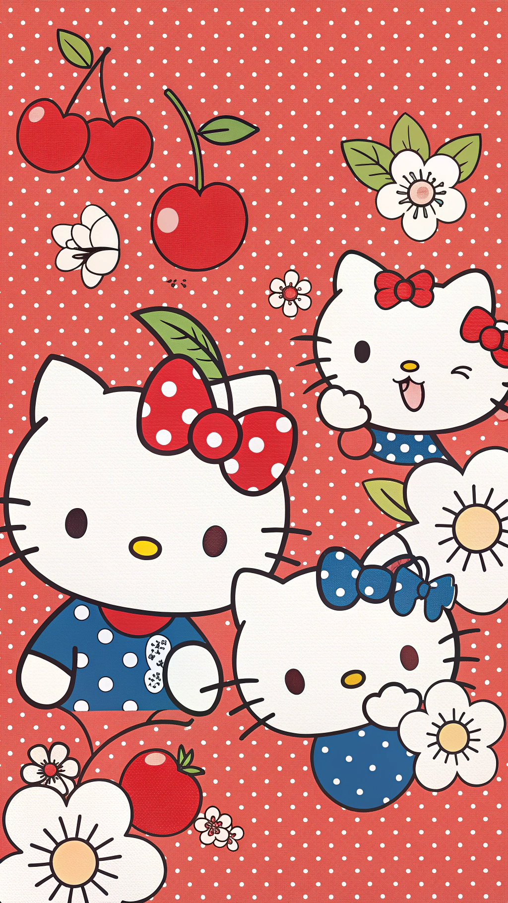 Мила Hello Kitty Веселощі Шпалери