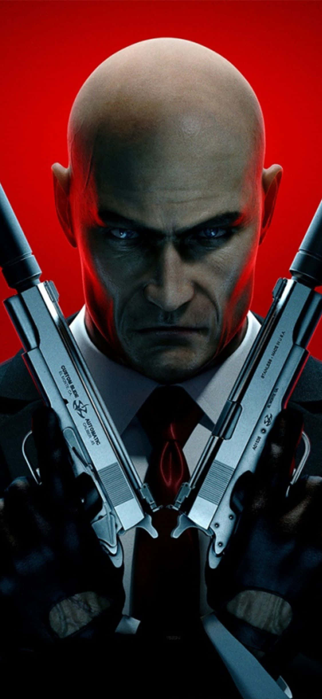 Ворвитесь в Hitman Absolution со своим iPhone X Шпалери