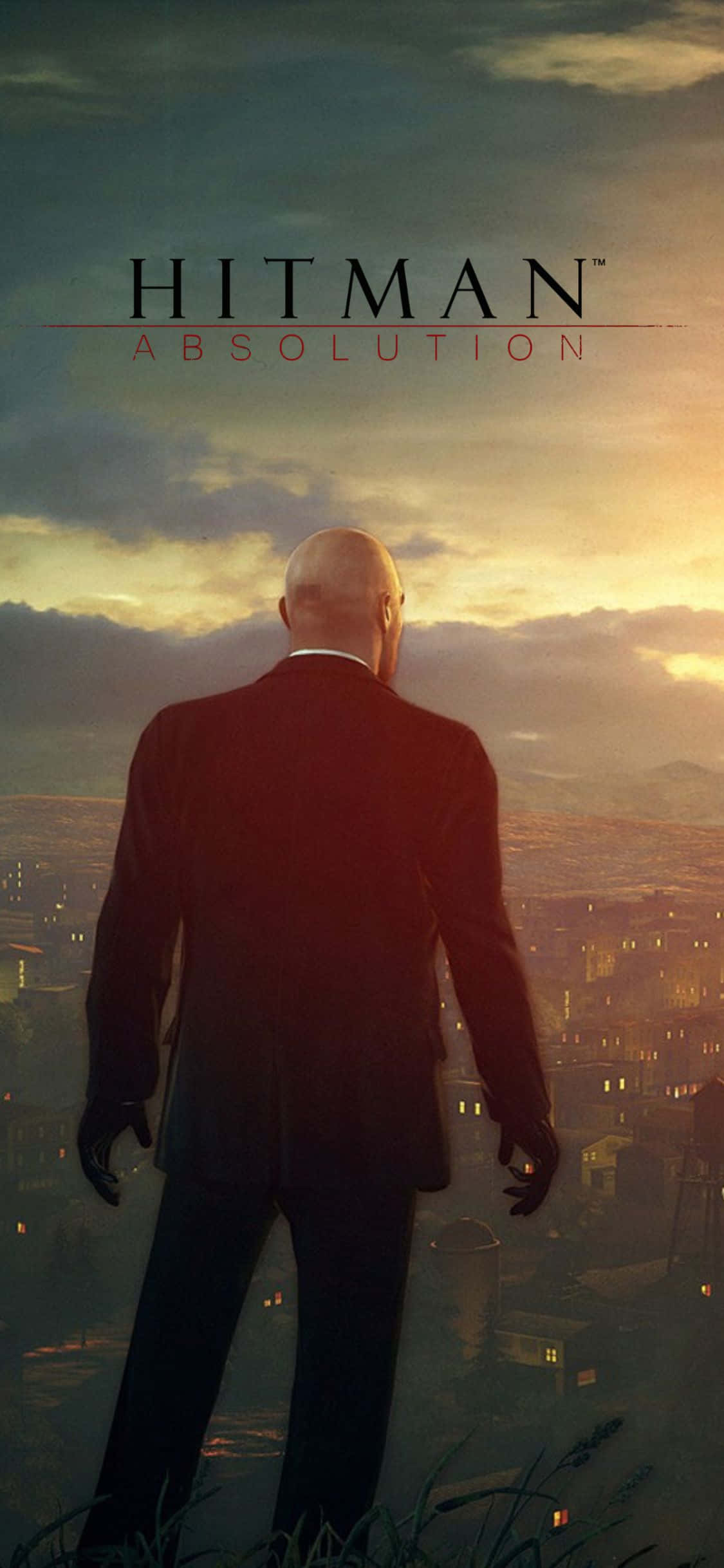Наслаждайтесь эпическим приключением Hitman Absolution на новейшем iPhone X Шпалери