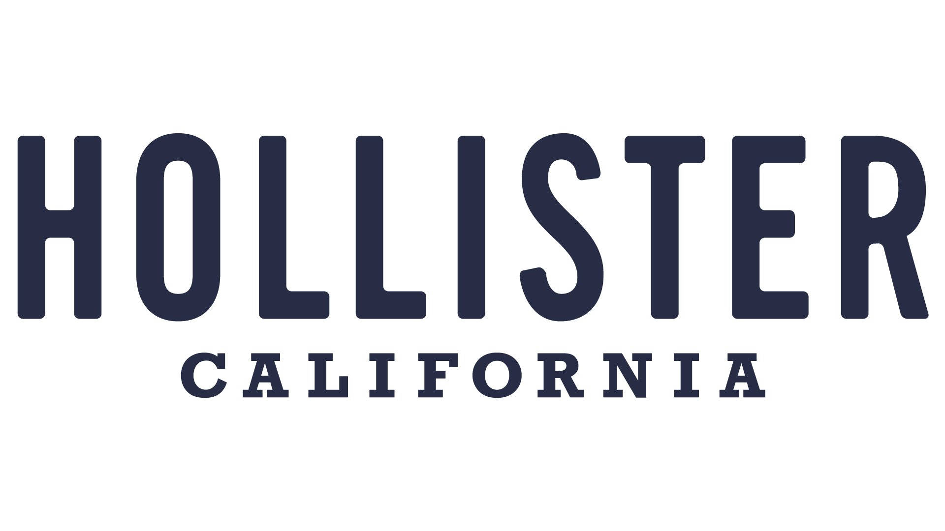 Минималистичный чистый логотип Hollister Шпалери