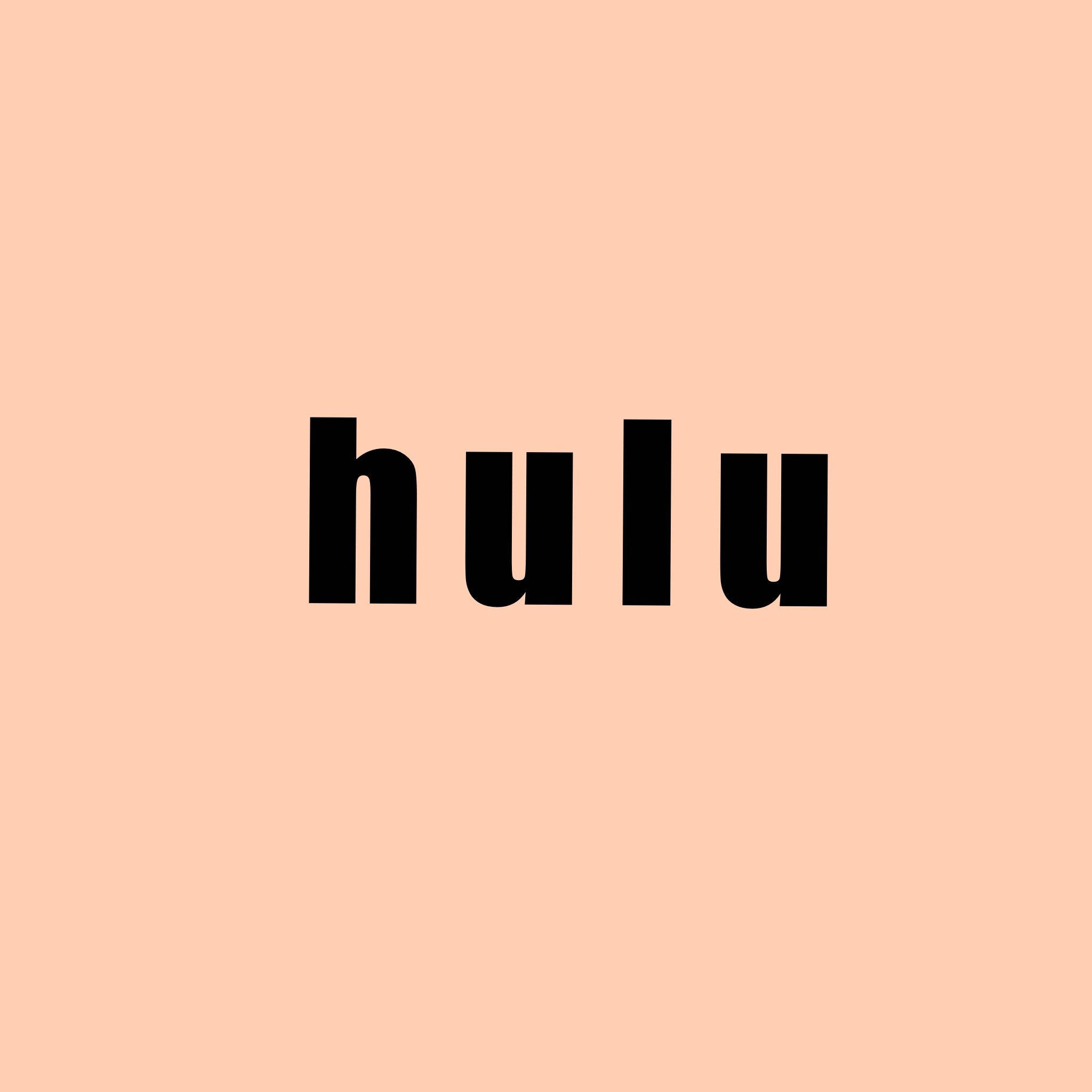 Hulu в персиковом цвете Шпалери