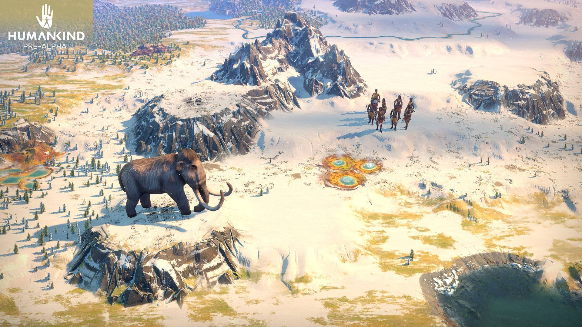 Humankind Pre-Alpha Winter Map Шпалери