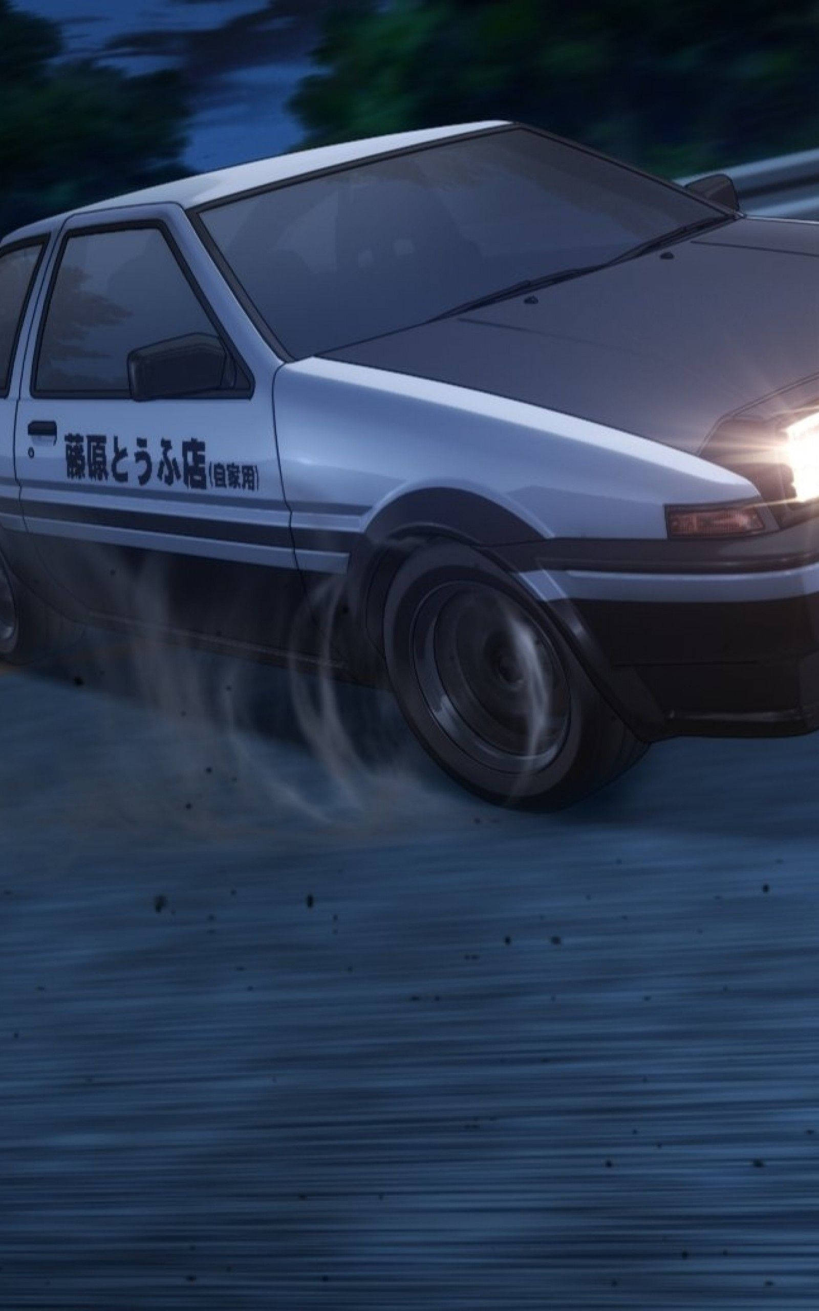 Initial D Drift Move Шпалери