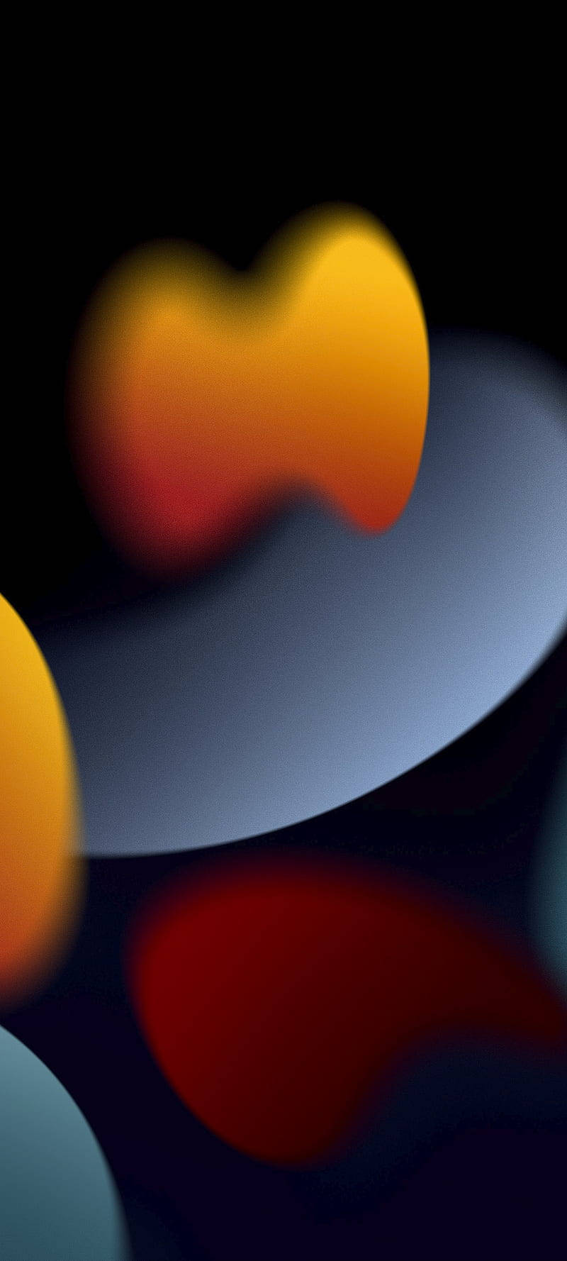 iOS 15 Apple iPhone Default Abstract Шпалери