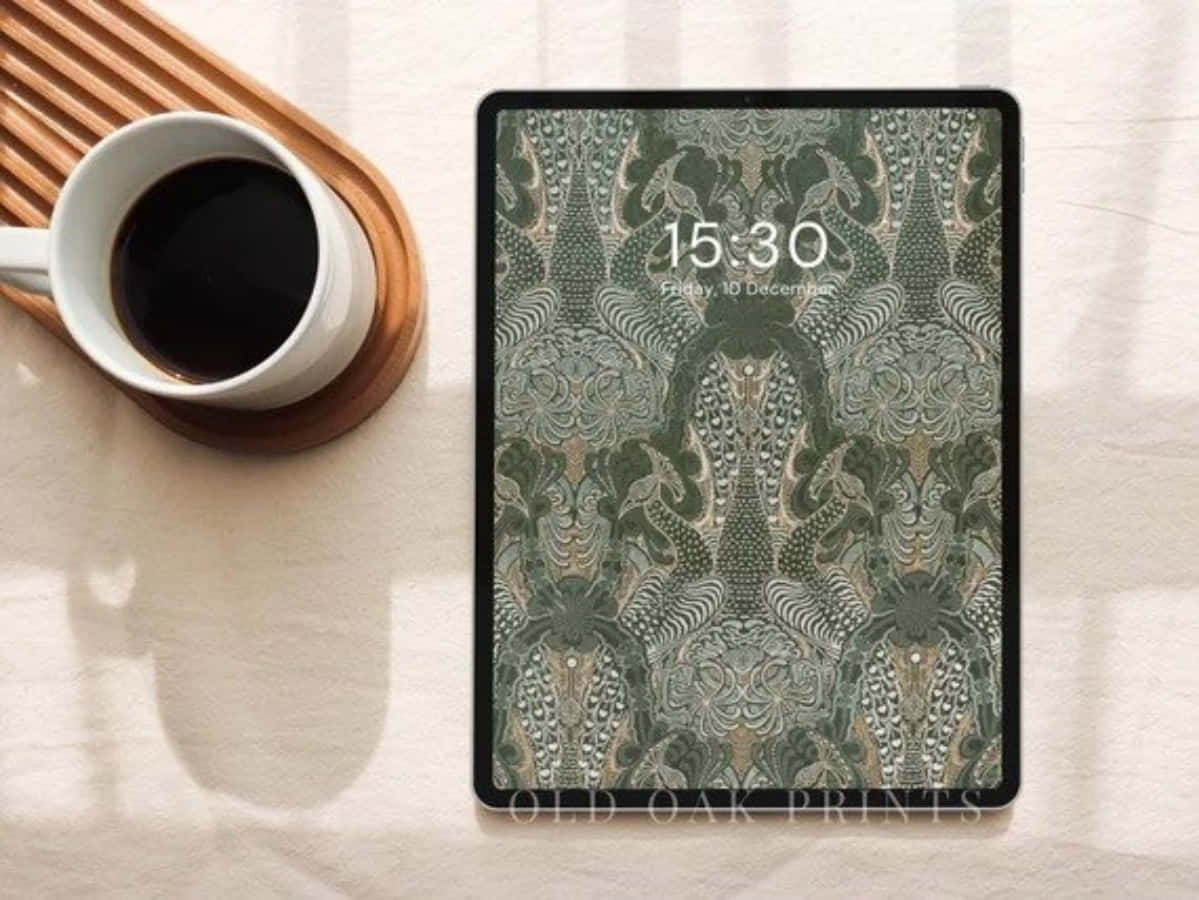 Підніміть свій рівень творчості з цим естетичним iPad Шпалери