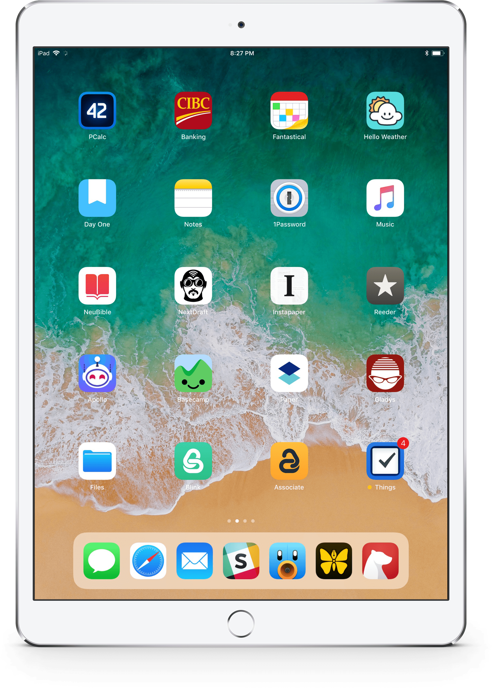 Домашний екран iPad Pro Шпалери