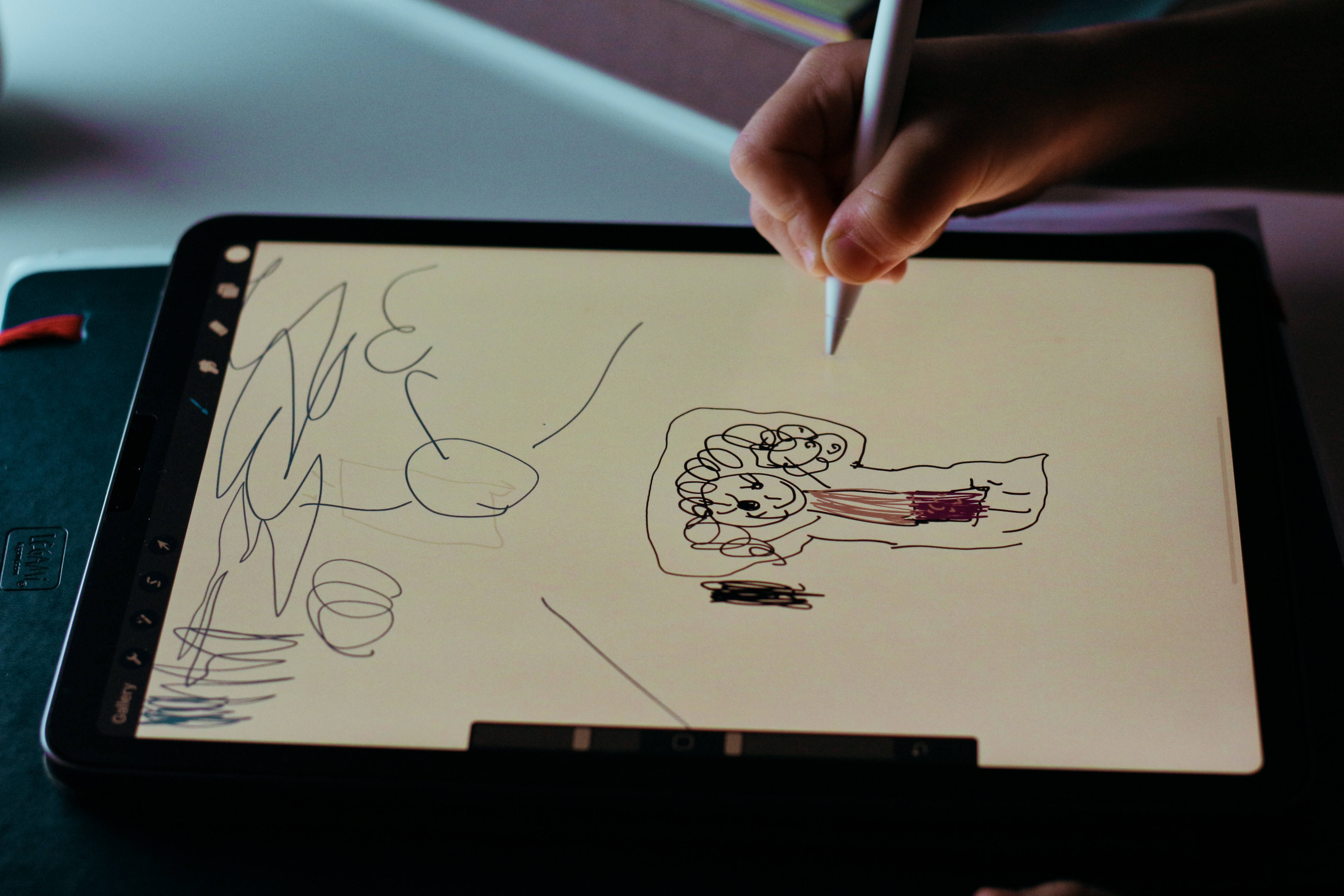 iPad Pro Рисунки на планшете Шпалери