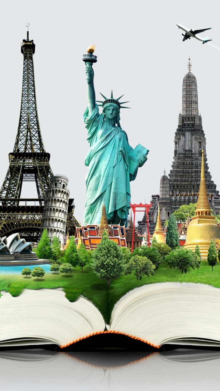 Подорожі iPhone Міжнародні туристичні місця Шпалери