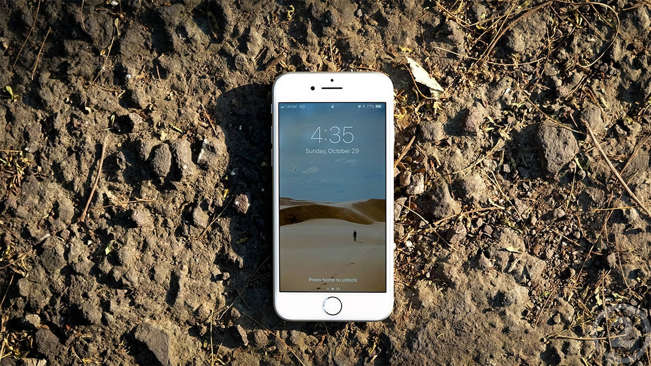 iPhone 8 на солнце Шпалери