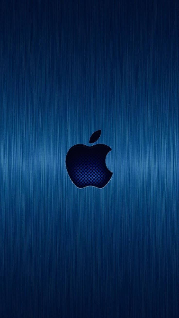 iPhone Apple синій металік Шпалери