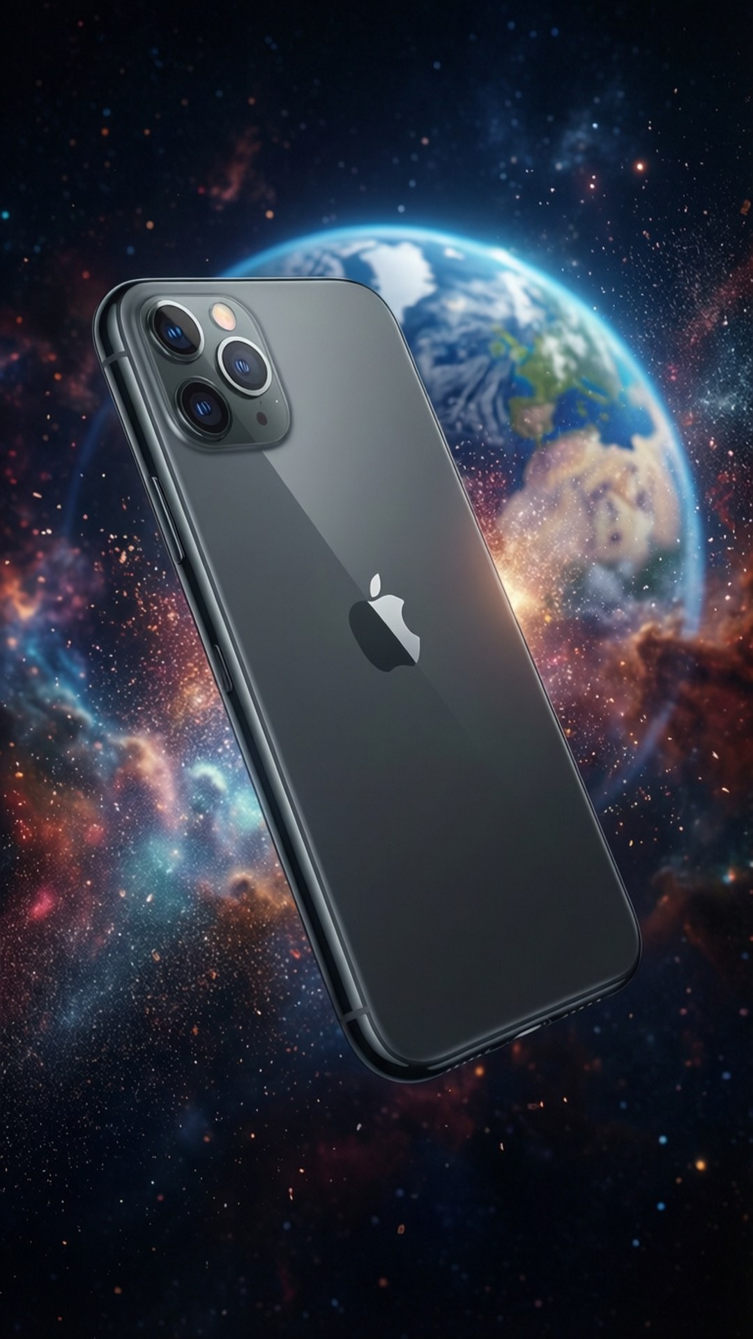 Галактический iPhone Шпалери
