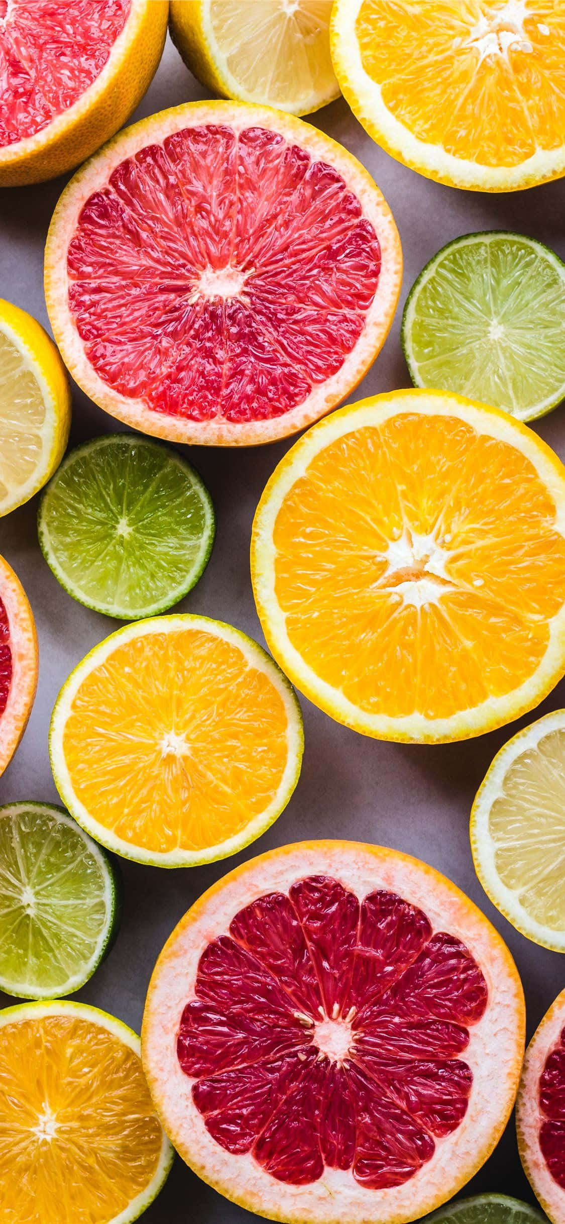 iPhone Food Цитрусовые дольки Шпалери